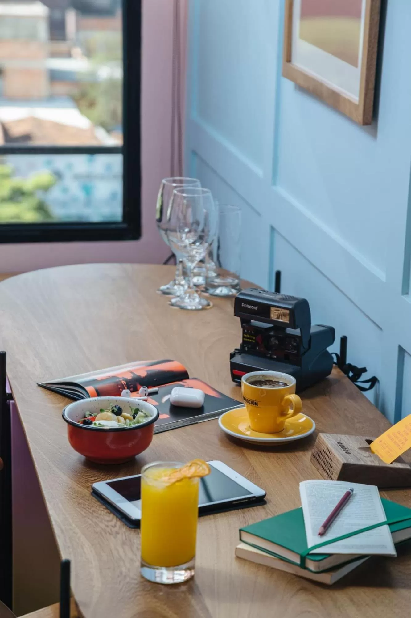 Breakfast in The Somos Beats Hotel & Rooftop