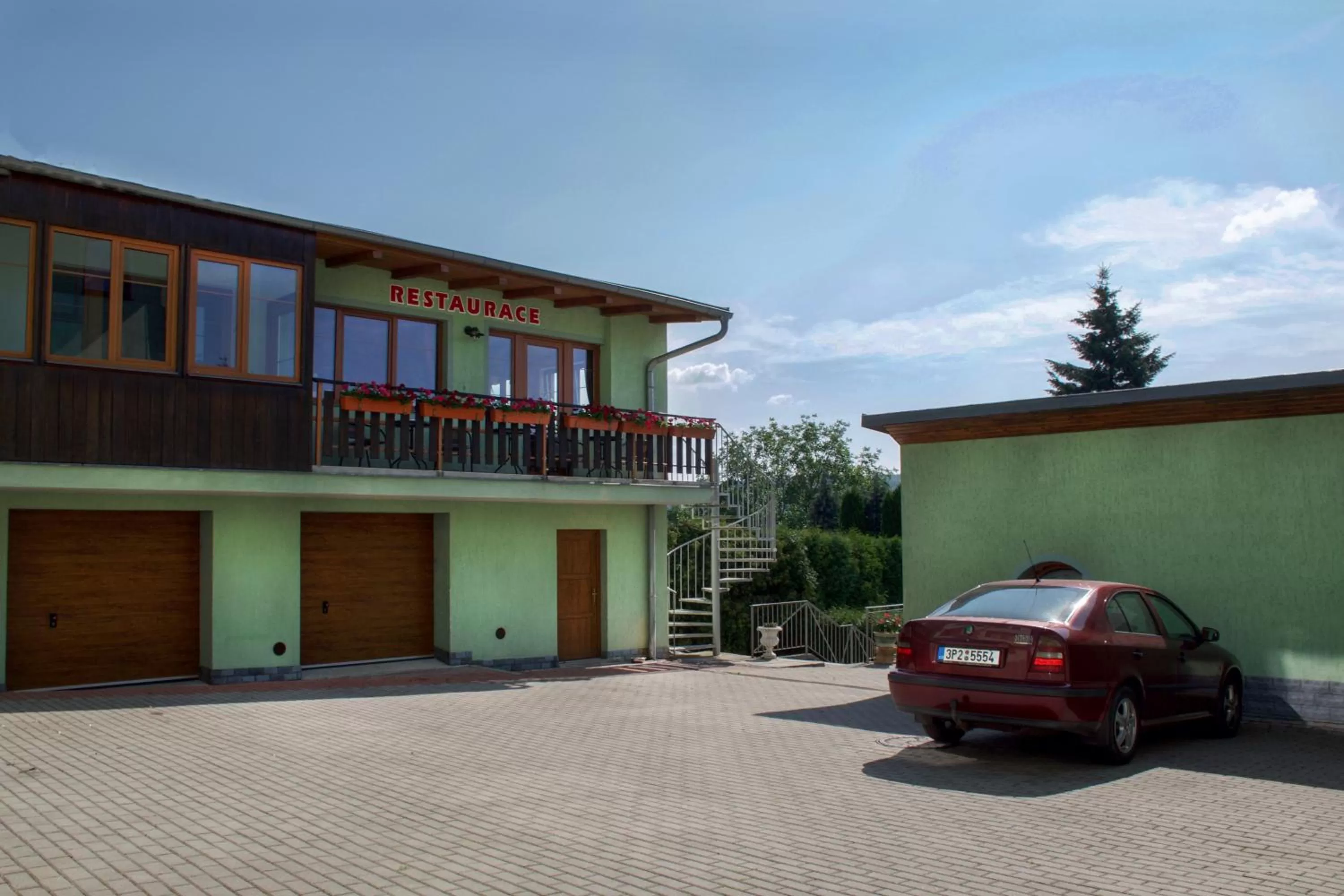 Restaurant/places to eat in Pension Lukas