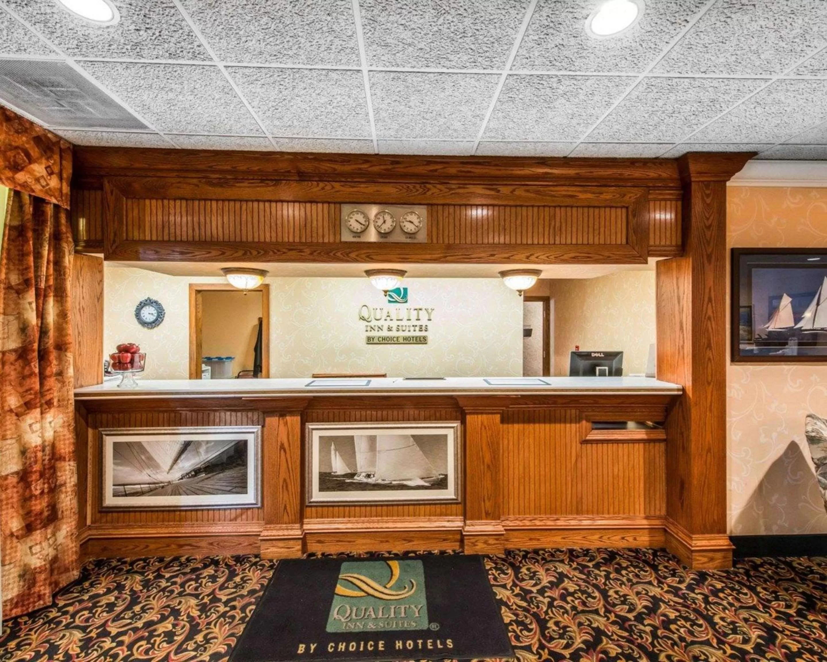 Lobby or reception in Quality Inn & Suites Erie near Casino