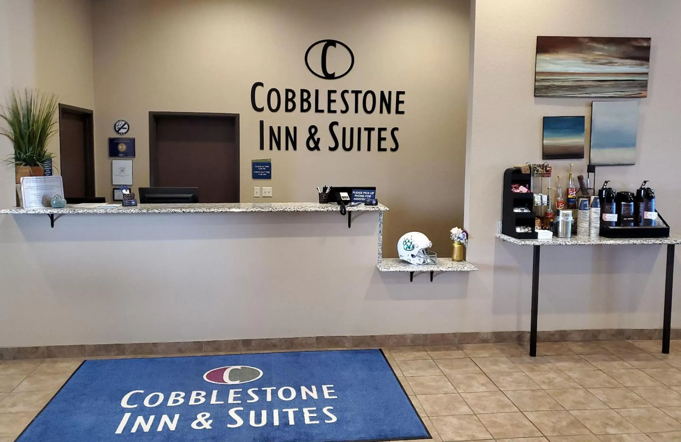 Lobby or reception in Cobblestone Inn & Suites Maryville