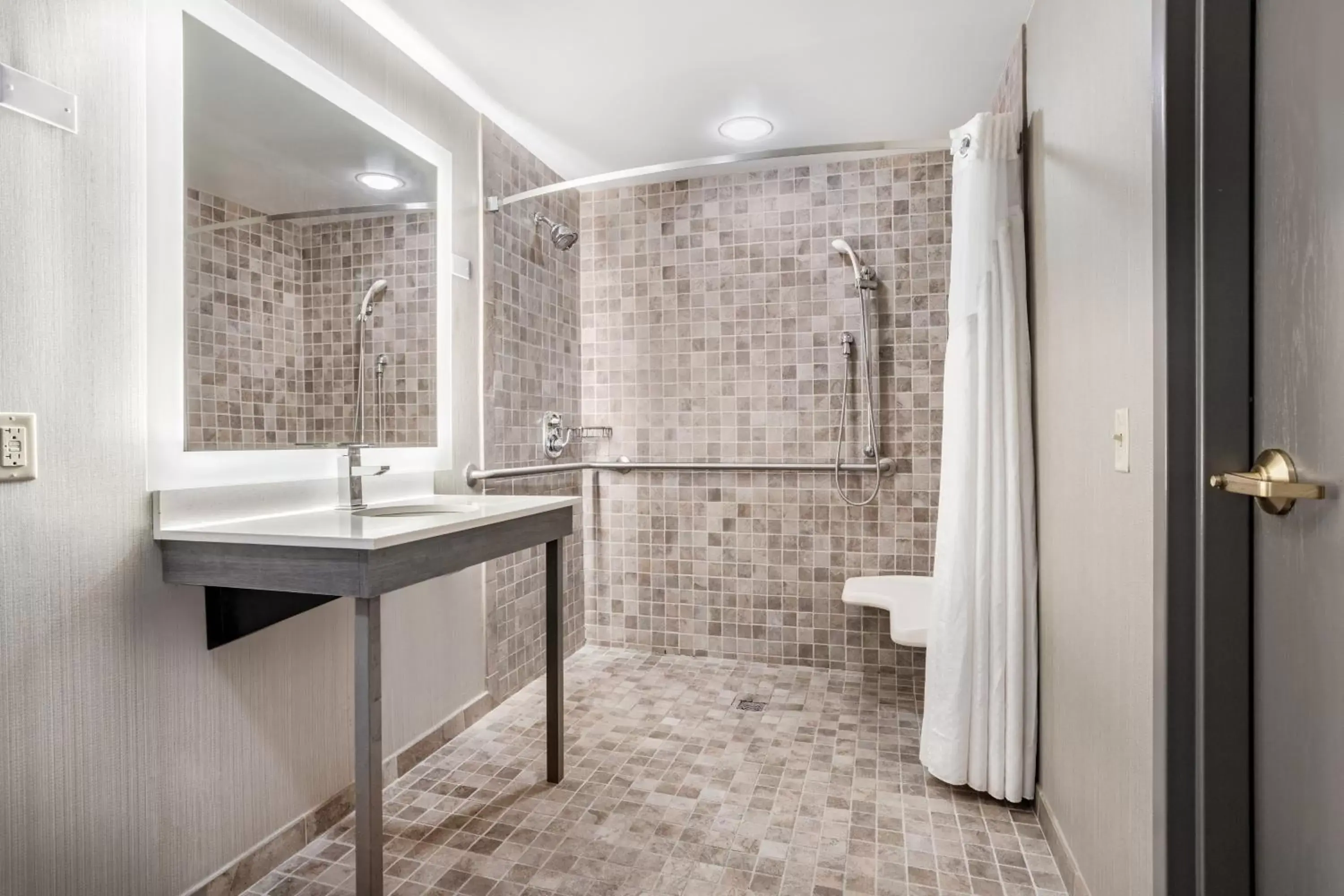 Bathroom in Holiday Inn Lafayette-City Centre, an IHG Hotel