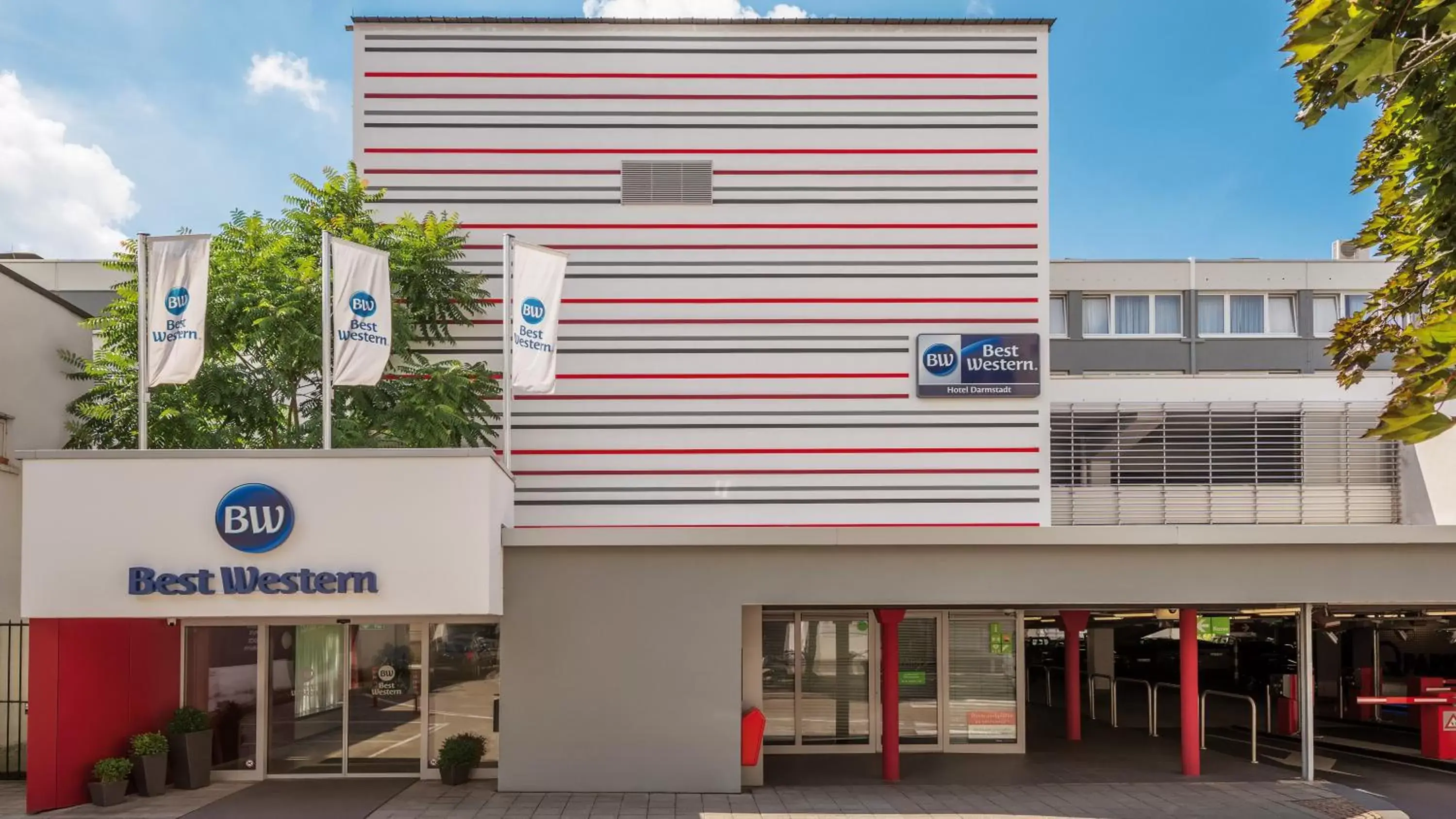 Facade/entrance, Property Building in Best Western Hotel Darmstadt Mitte