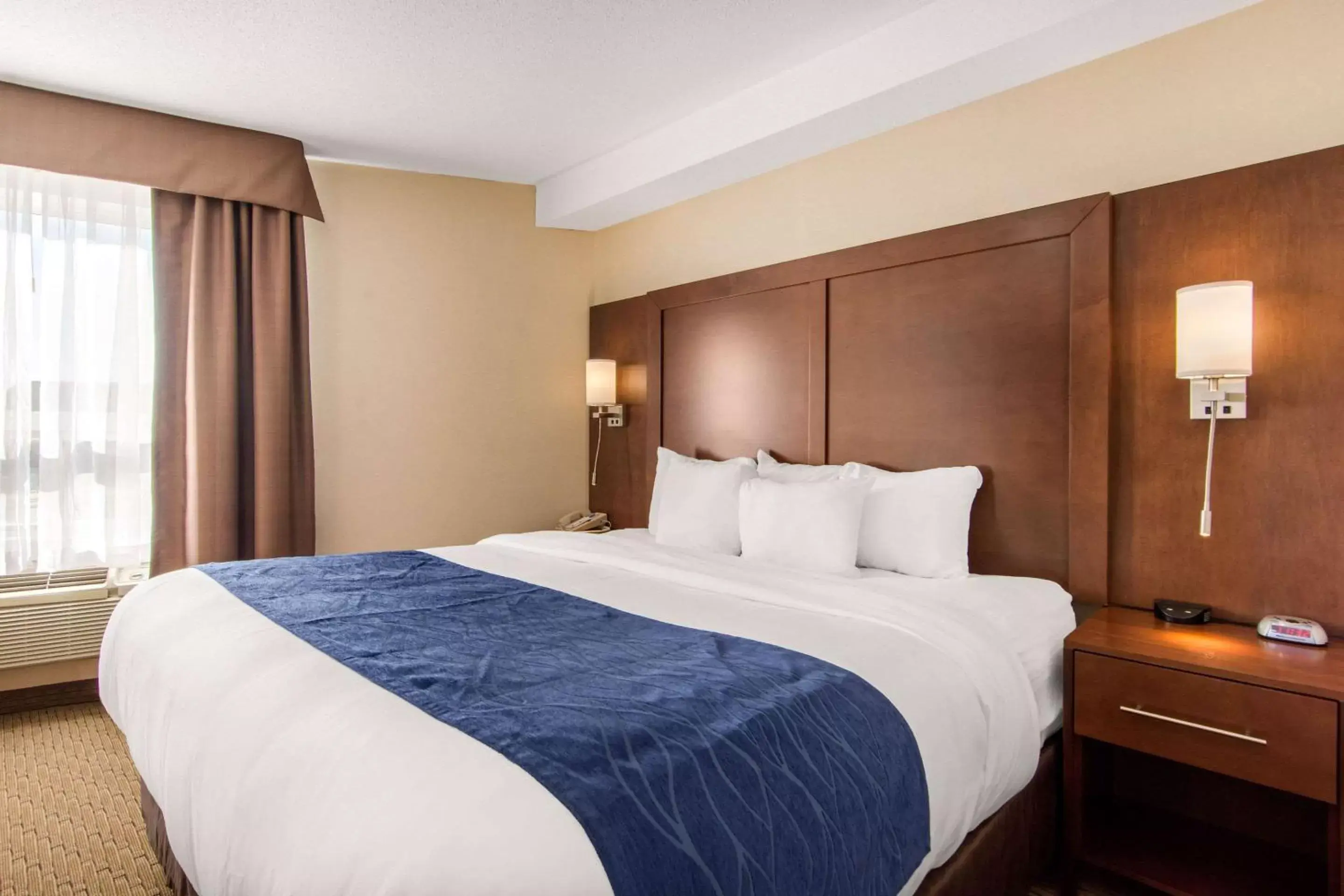 Bedroom, Bed in Comfort Inn & Suites Medicine Hat