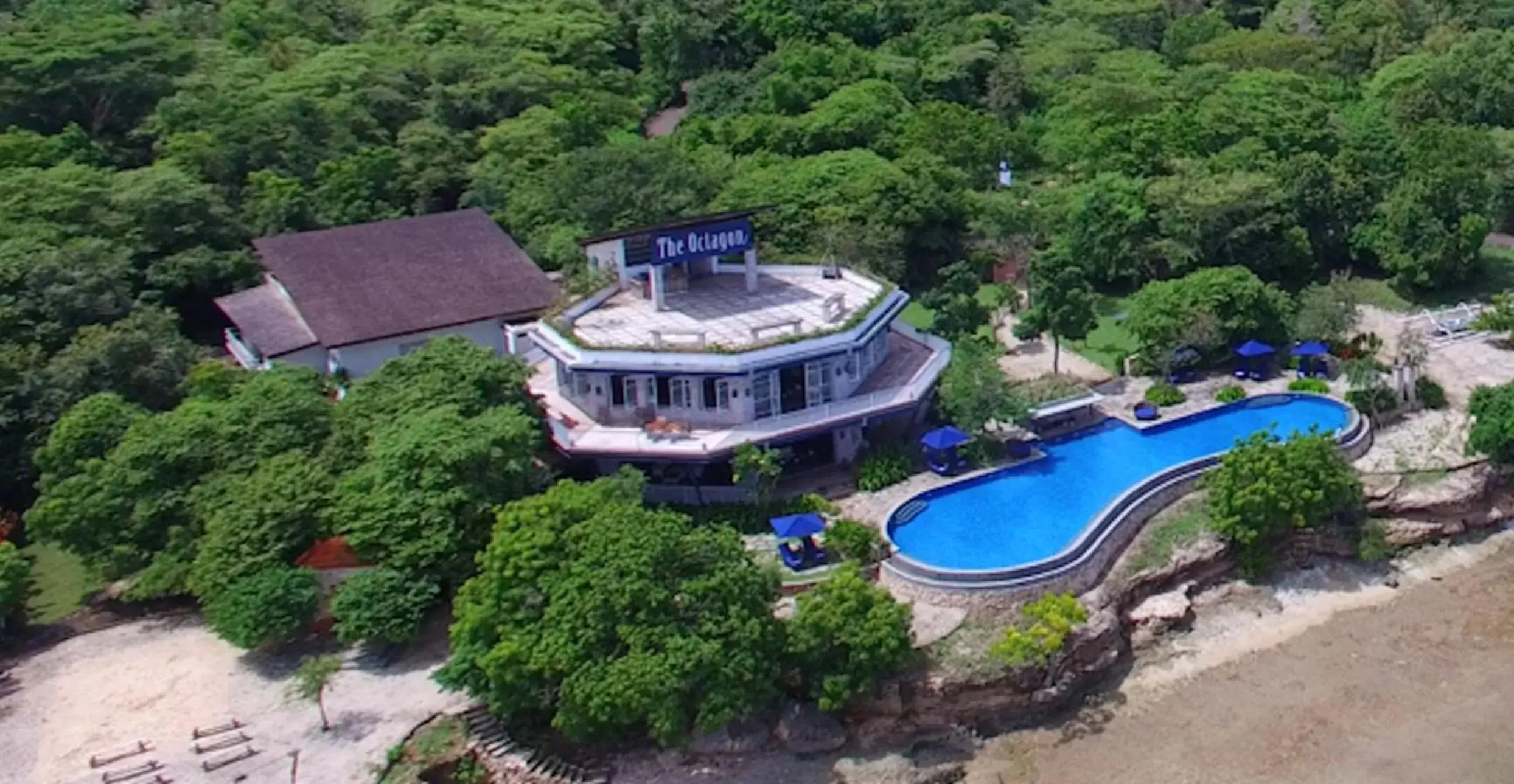 Swimming pool, Bird's-eye View in Plataran Menjangan Resort and Spa - CHSE Certified