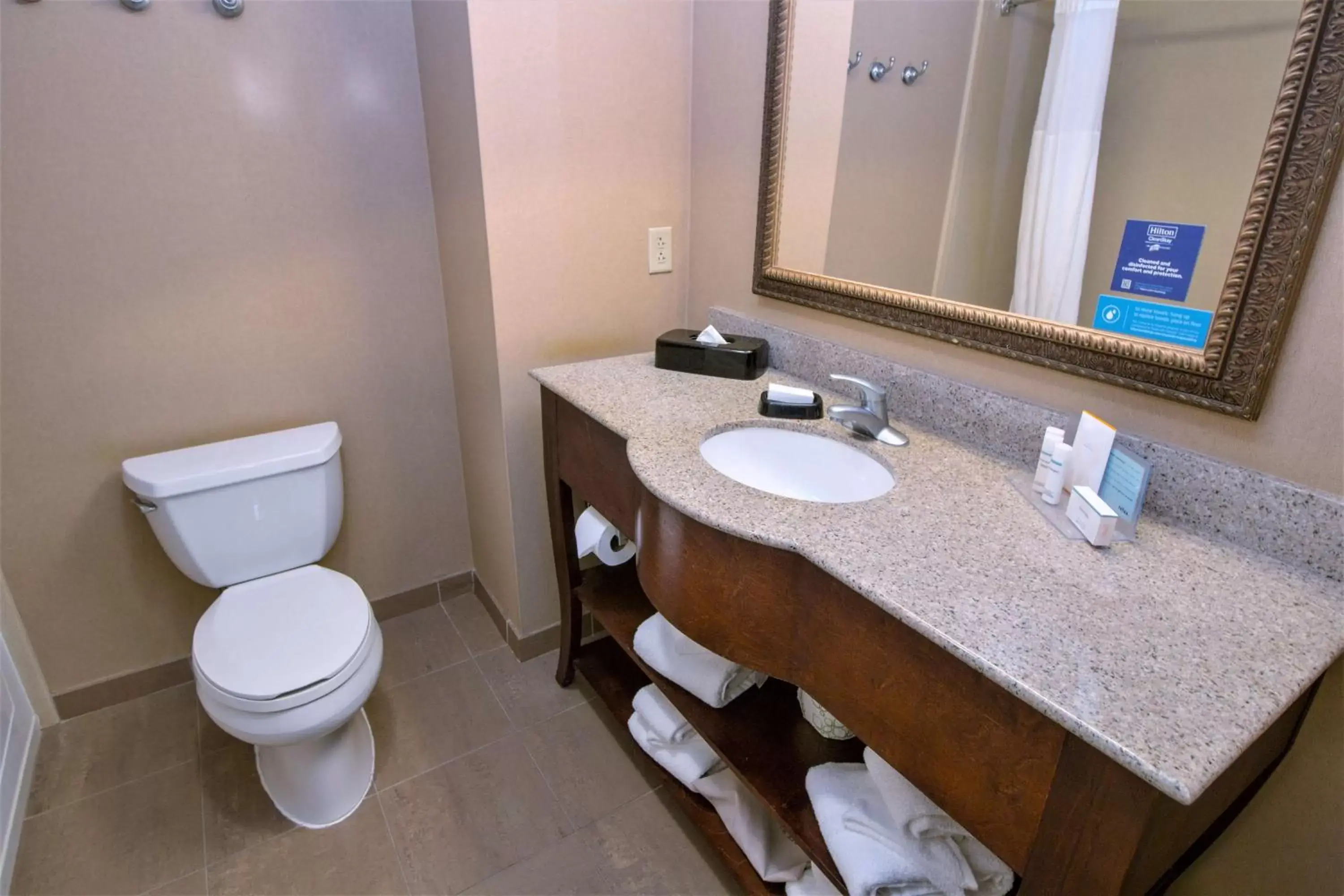 Bathroom in Hampton Inn & Suites Chesapeake-Battlefield Boulevard