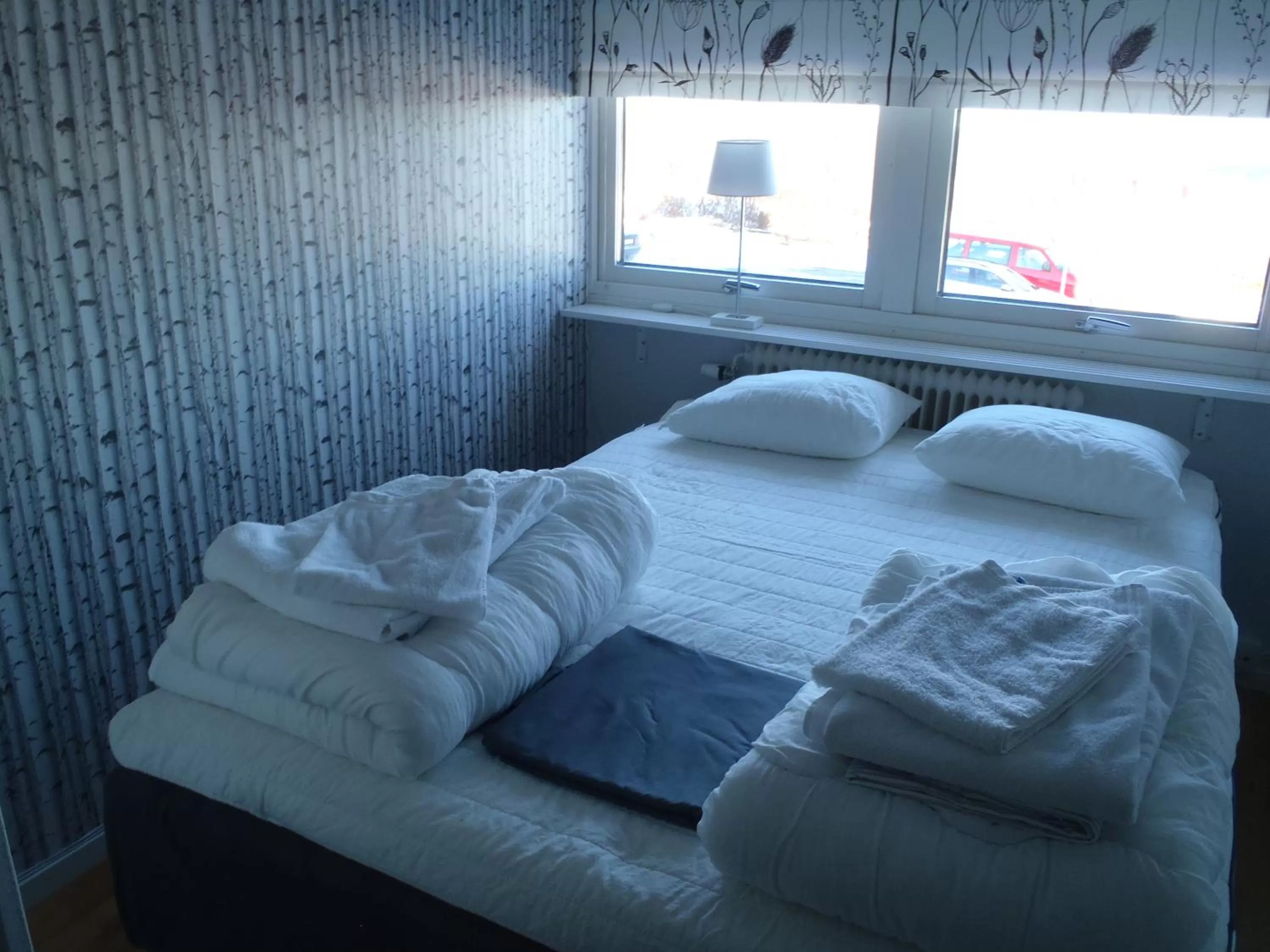 Bed in STF Malmfältens Folkhögskola