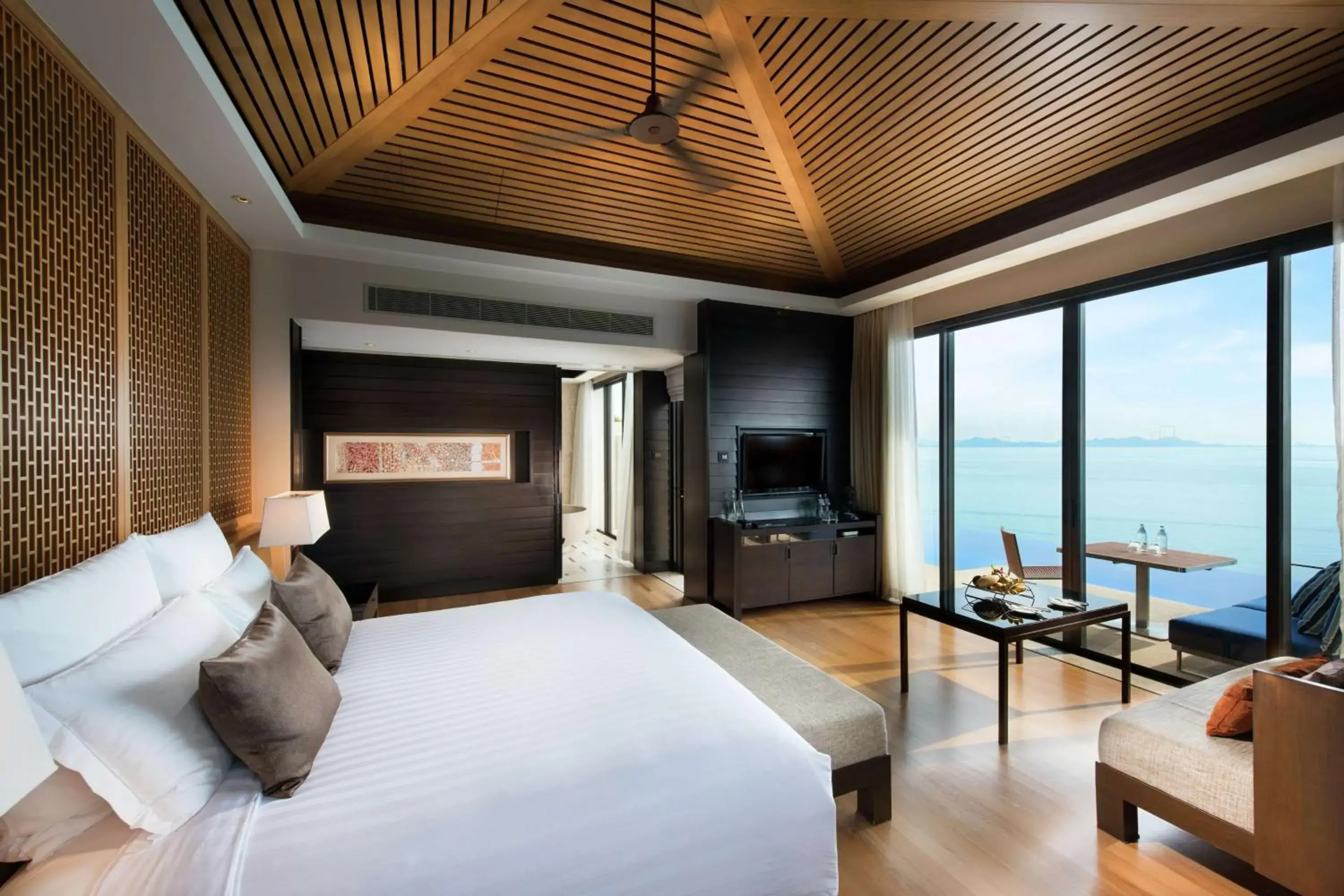 Bedroom in Conrad Koh Samui