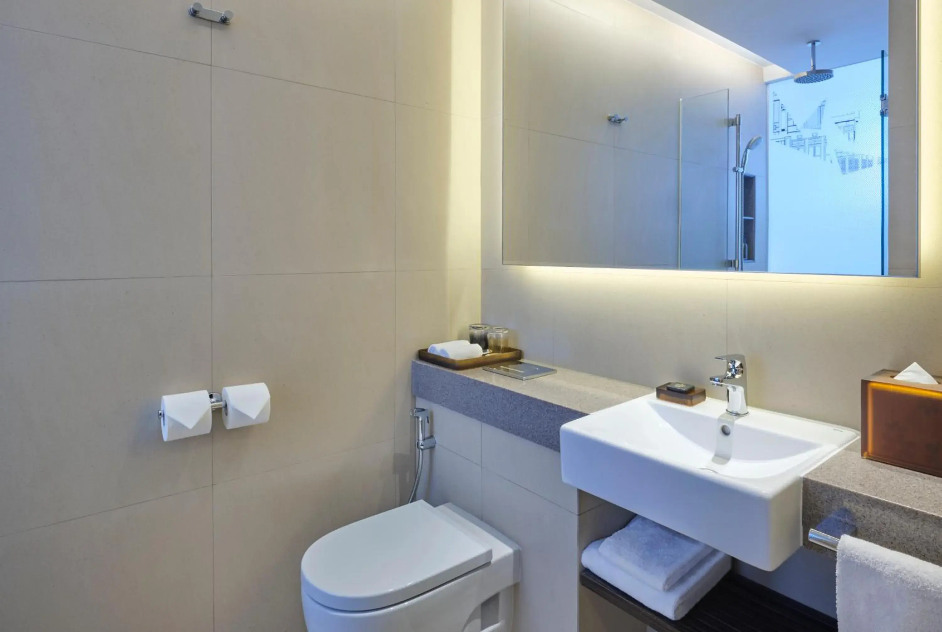 Toilet, Bathroom in Aloft Singapore Novena