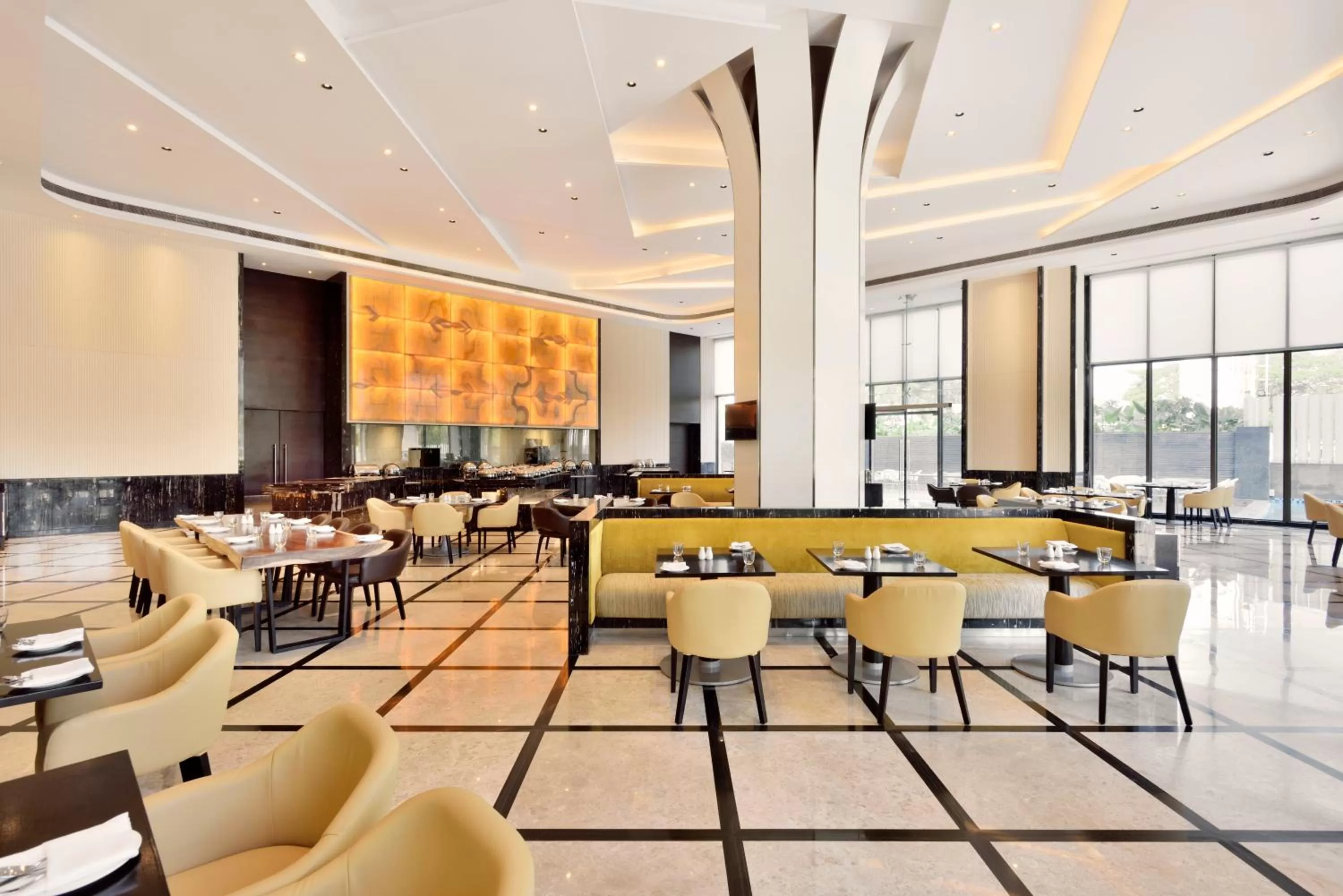 Buffet breakfast in Radisson Blu Coimbatore