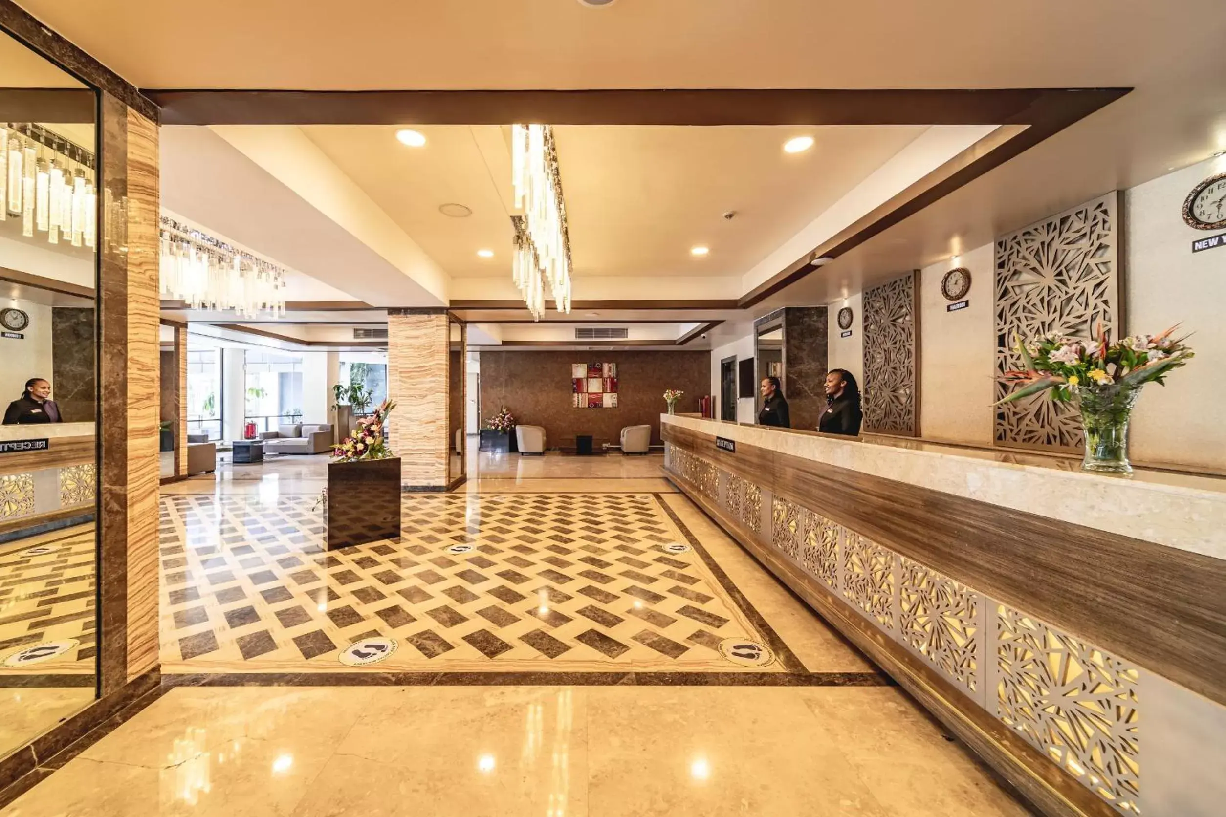 Lobby or reception, Lobby/Reception in PrideInn Azure Hotel Nairobi Westlands