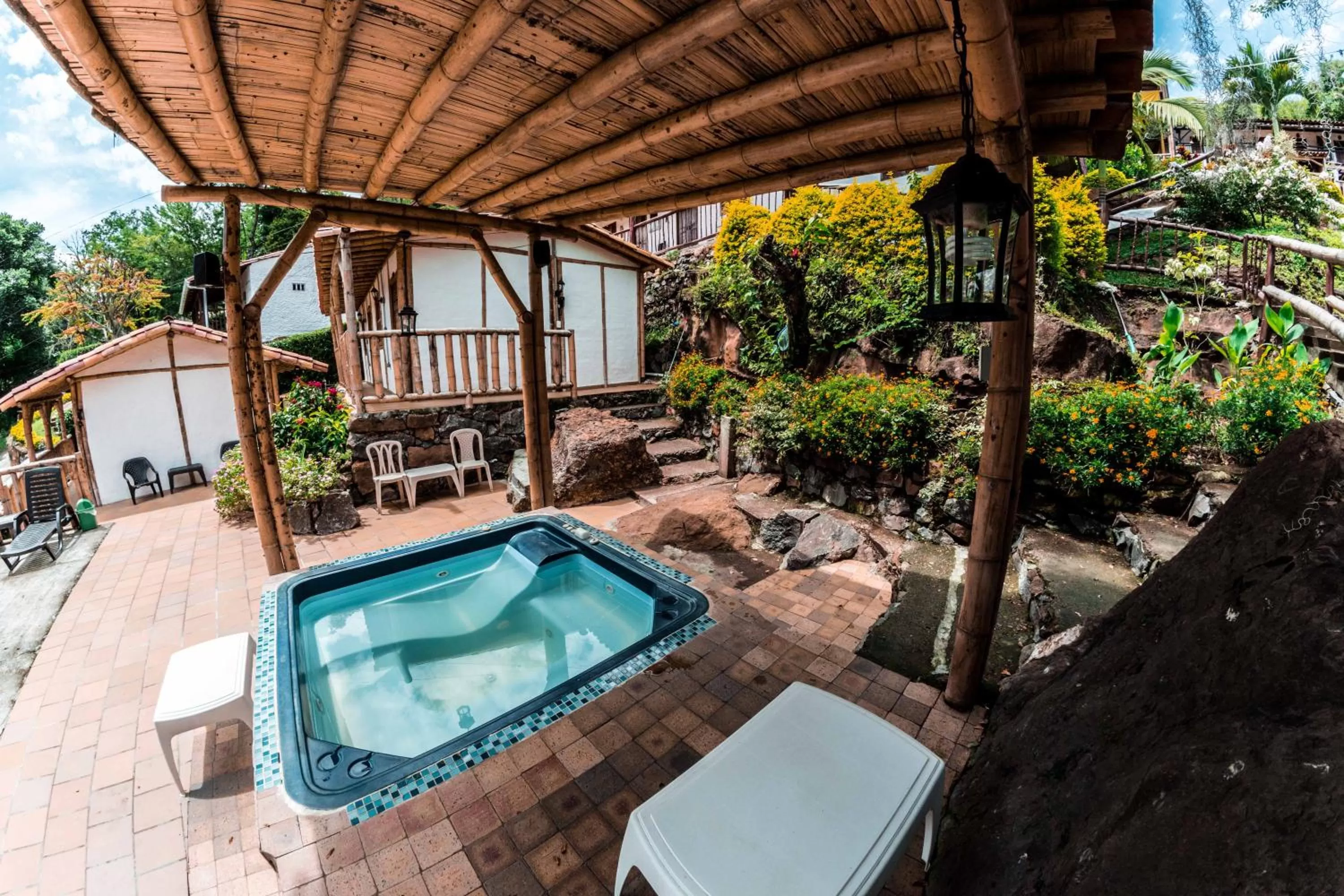 Hot Tub, Swimming Pool in Hotel Terrazas de la Candelaria