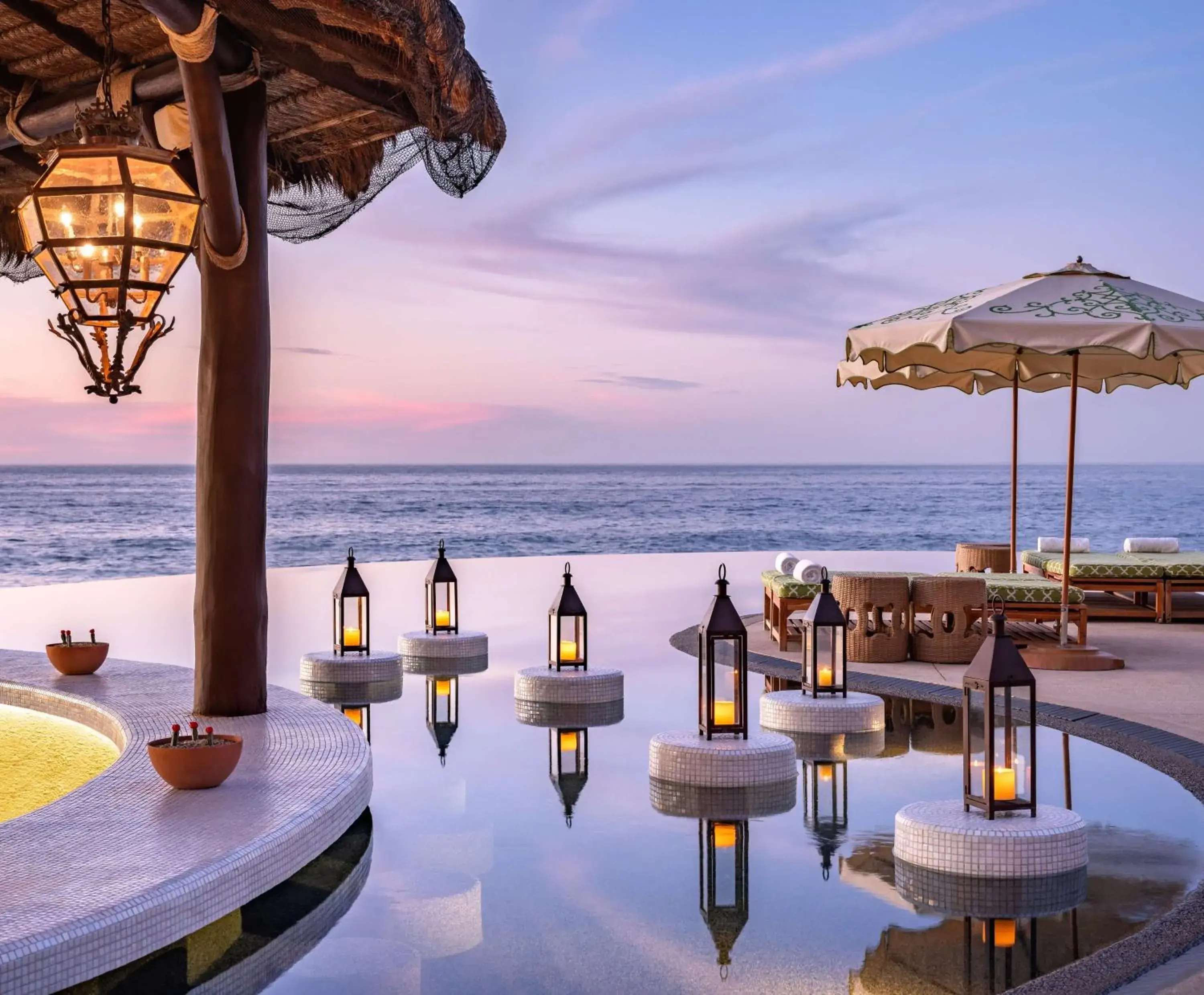 Pool view in Waldorf Astoria Los Cabos Pedregal