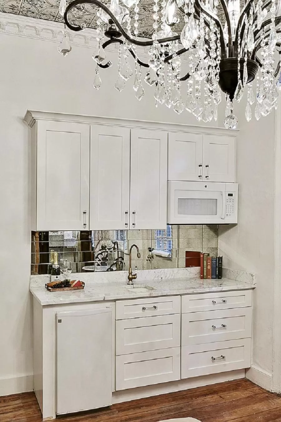 Kitchen or kitchenette in French Quarter Mansion