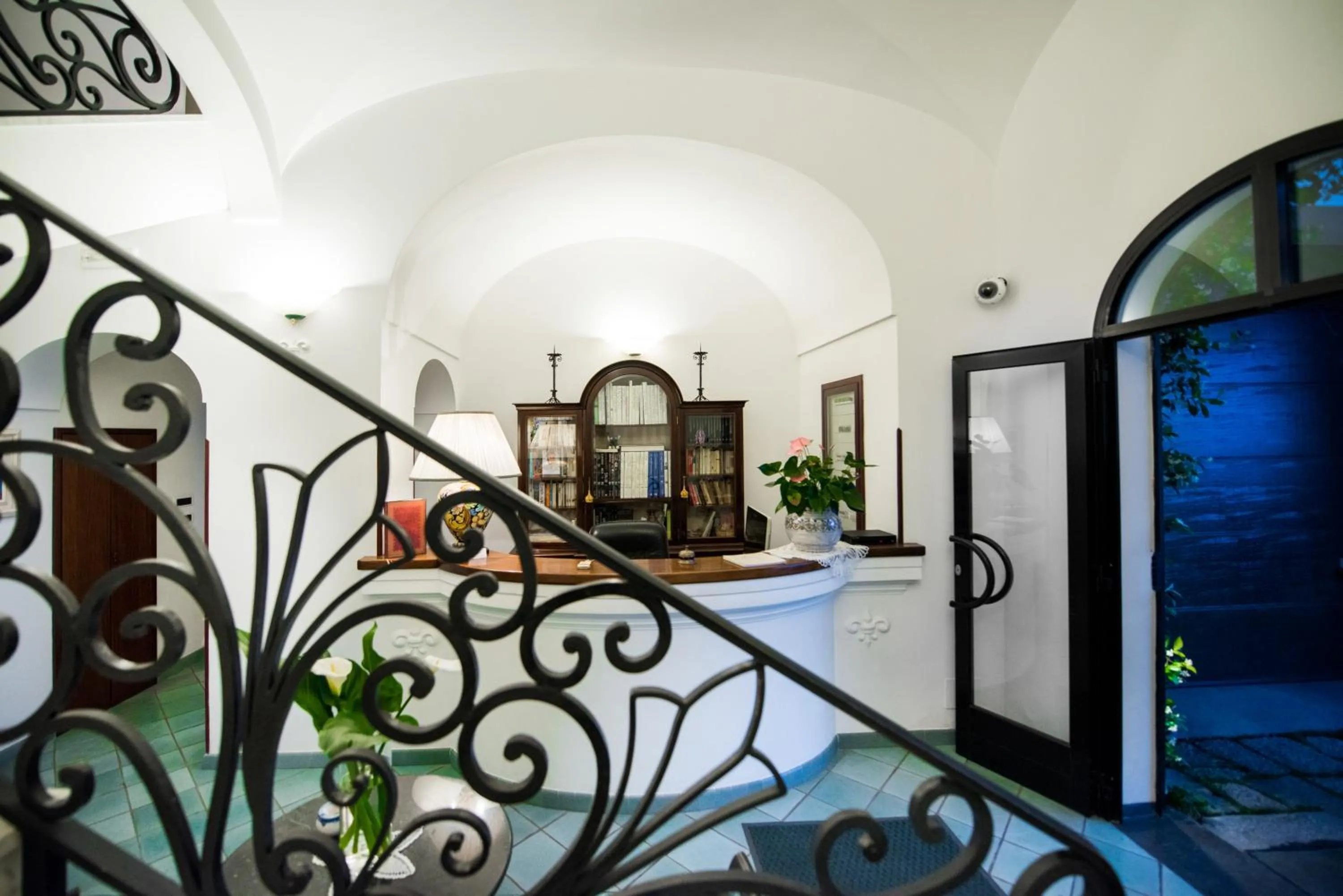 Lobby or reception in Hotel Pellegrino