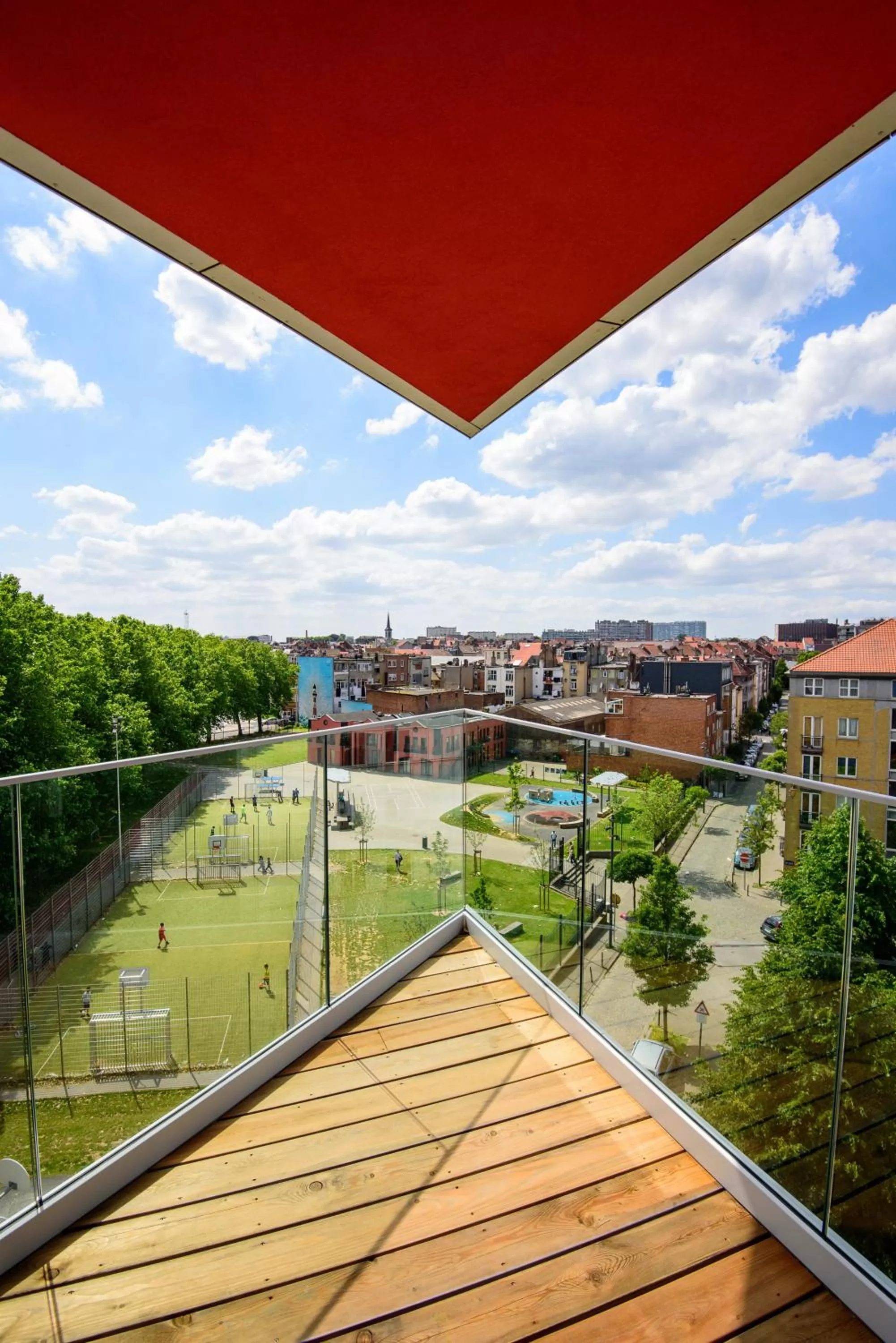 Balcony/Terrace in Hôtel Belvue