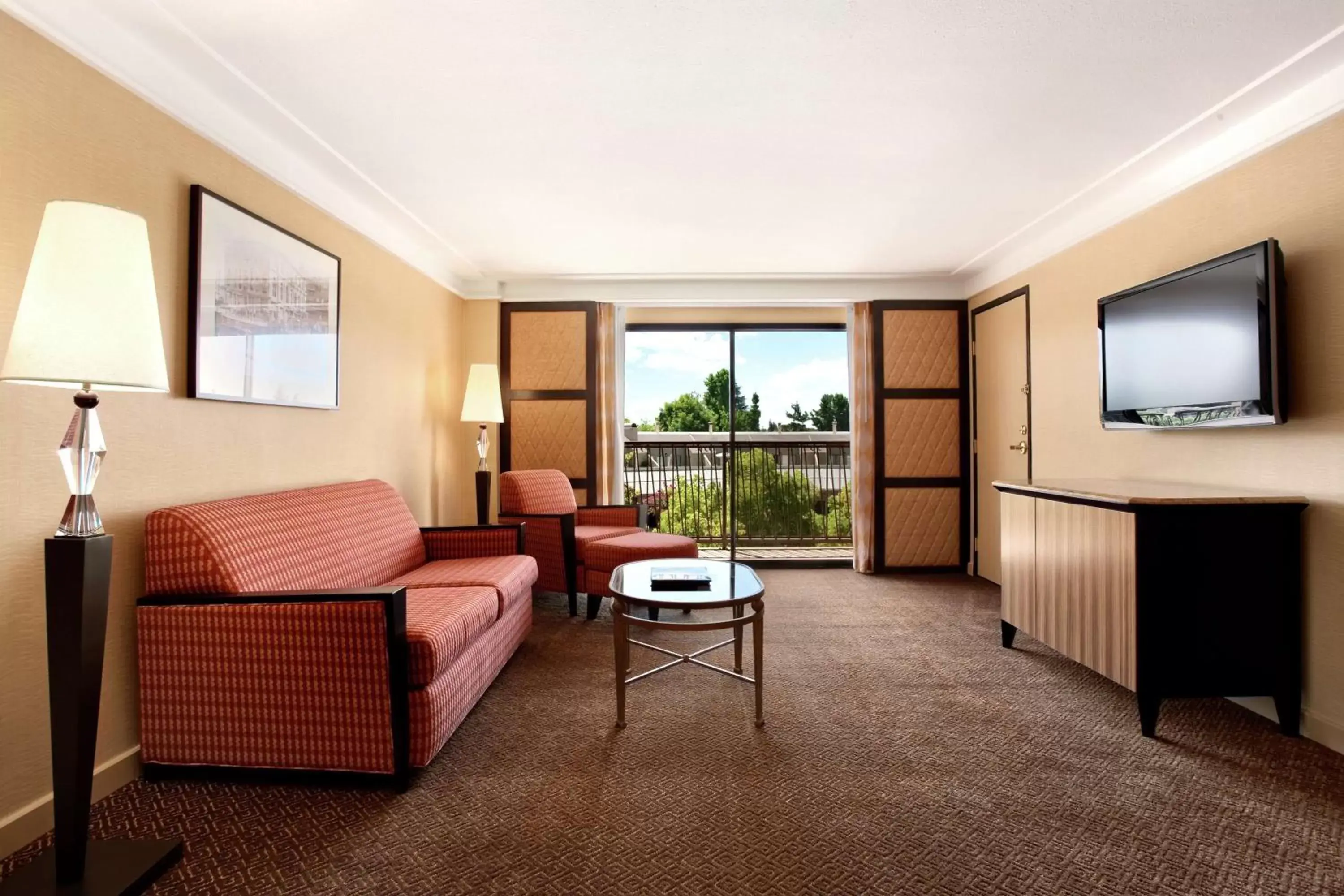 Living room, Seating Area in Hilton Stockton