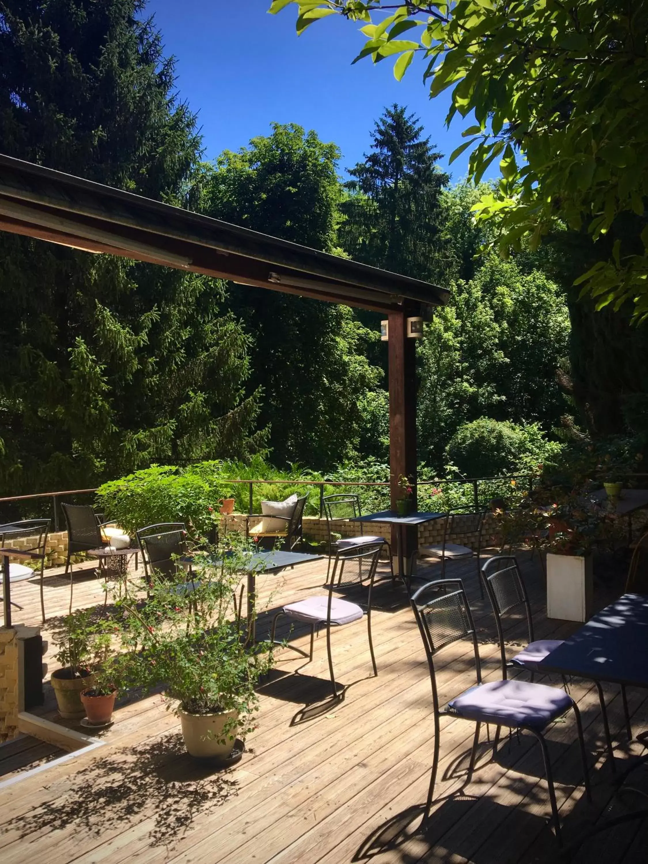 Patio in Domaine Du Moulin Vallée Heureuse