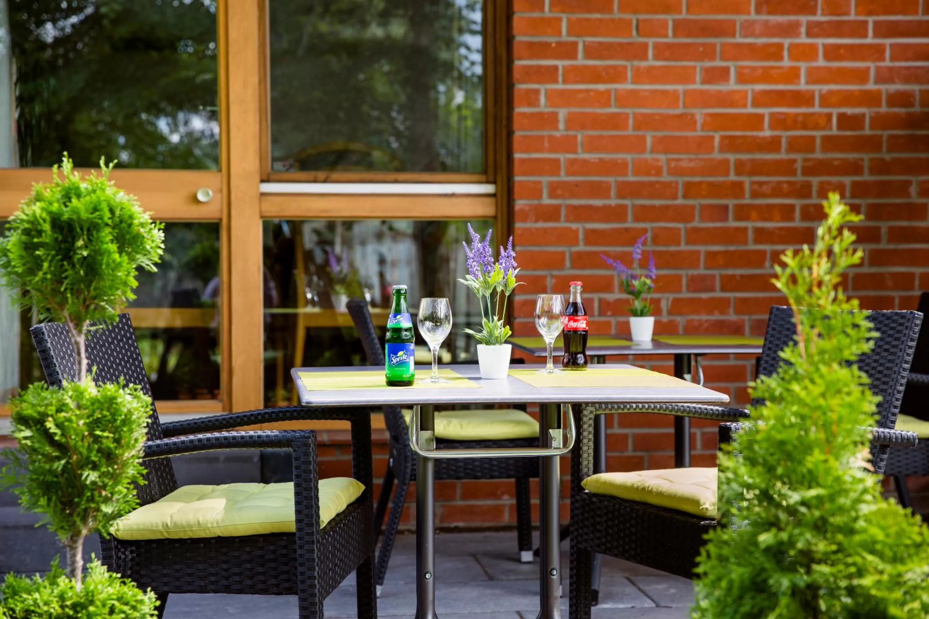 Balcony/Terrace in Ökotel Hamburg