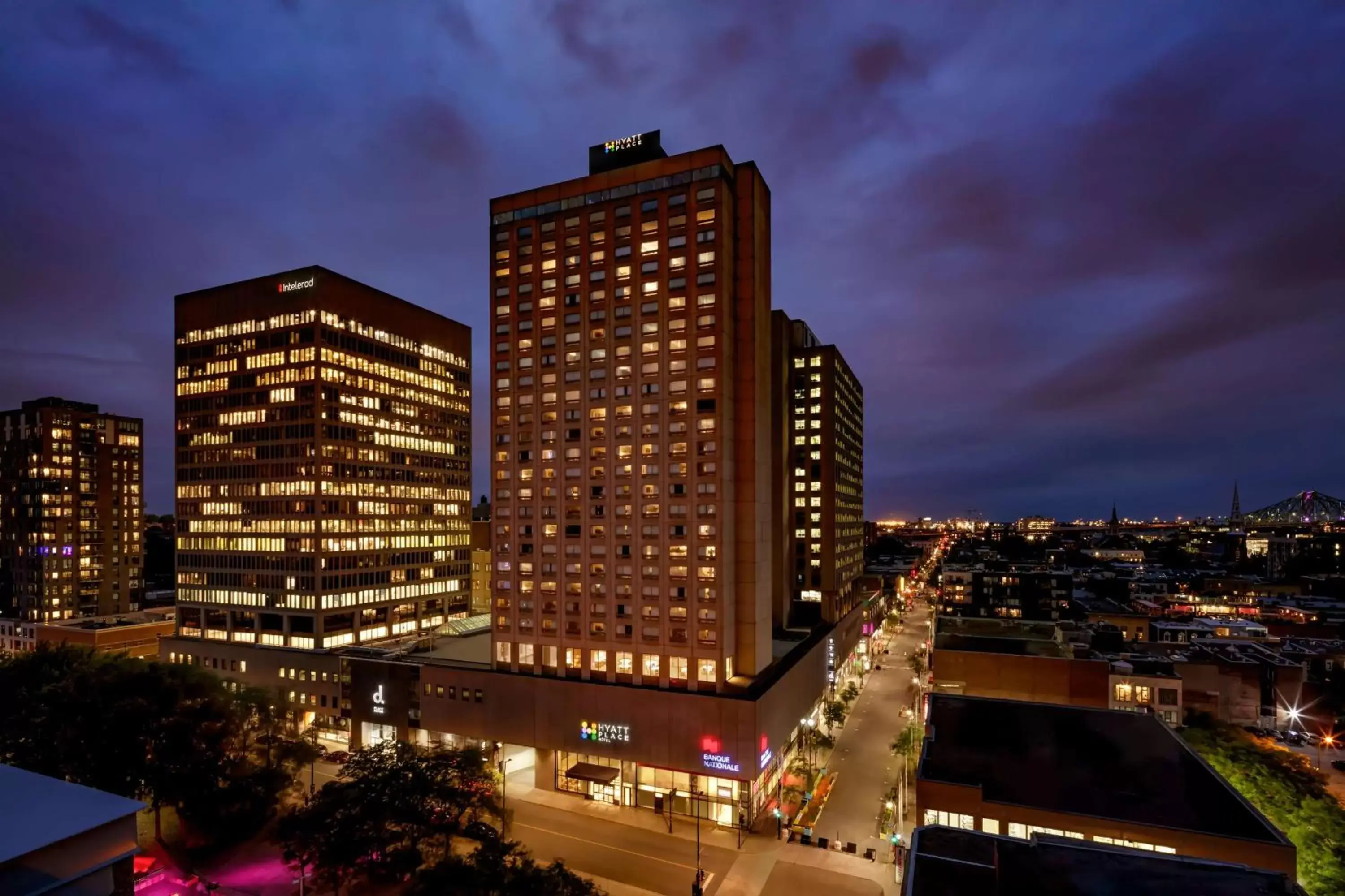 Property building in Hyatt Place Montreal - Downtown