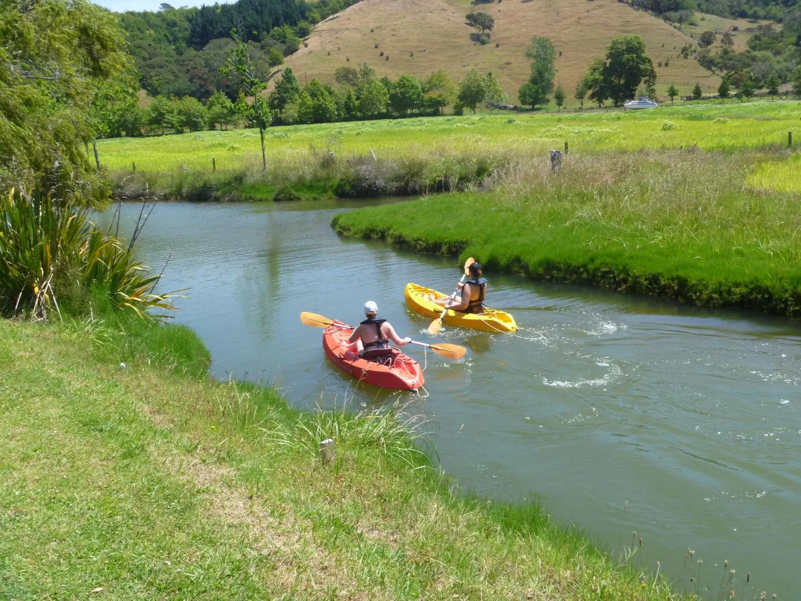 Day, Canoeing in At Parkland Place B&B