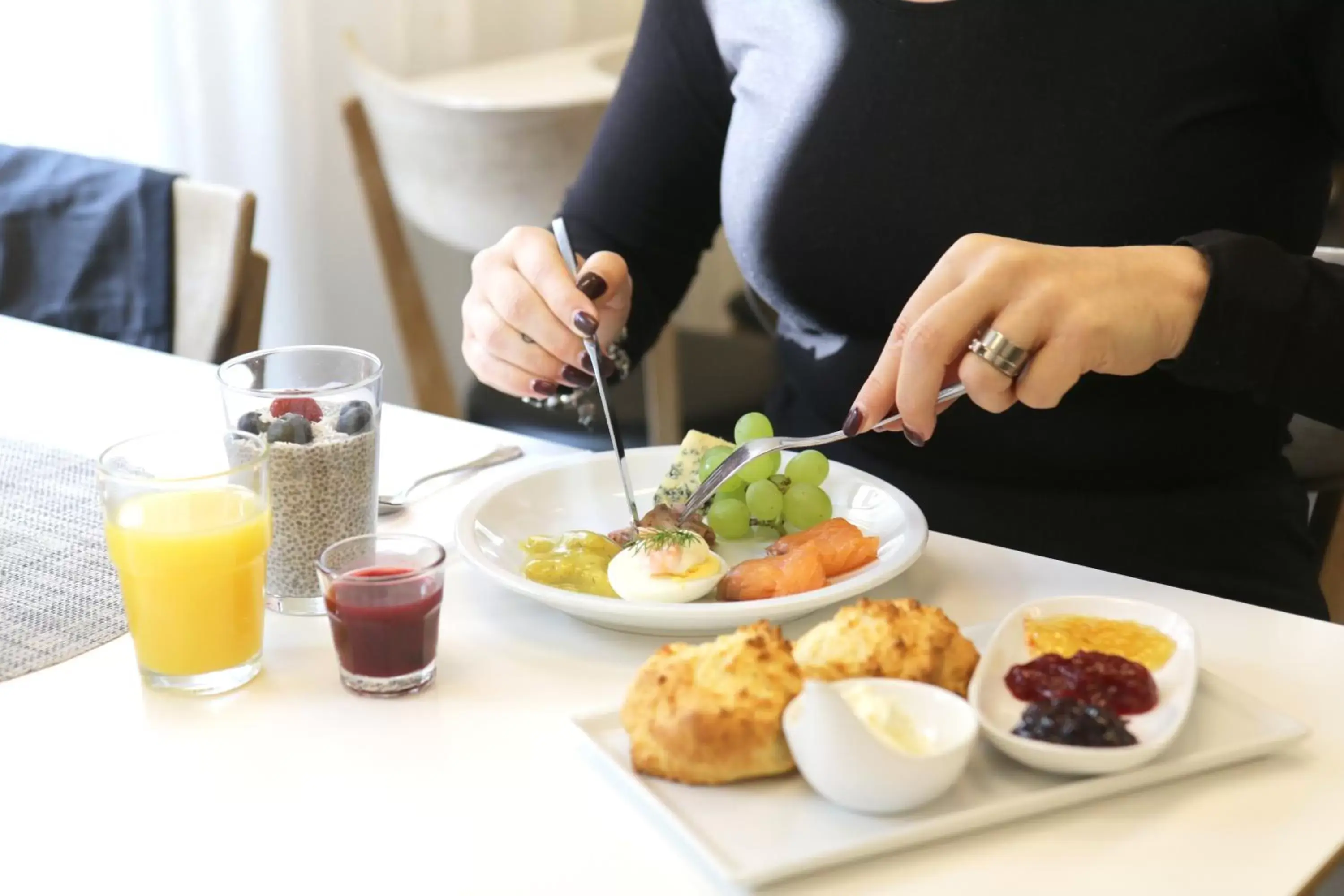 Breakfast in Hotell Conrad