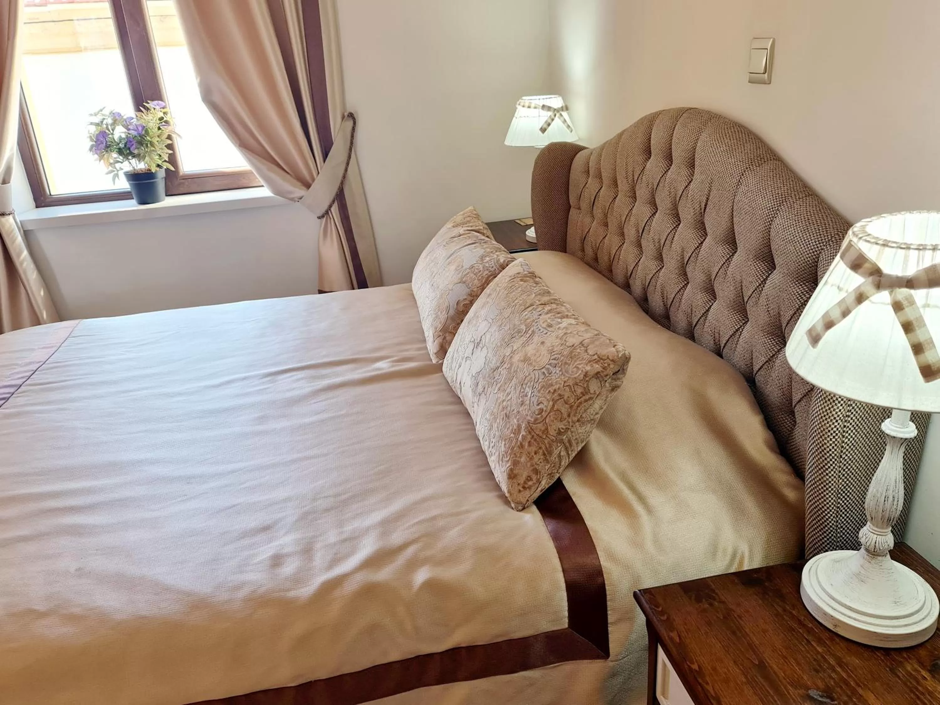 Bed in SOFIA BOUTIQUE HOTEL