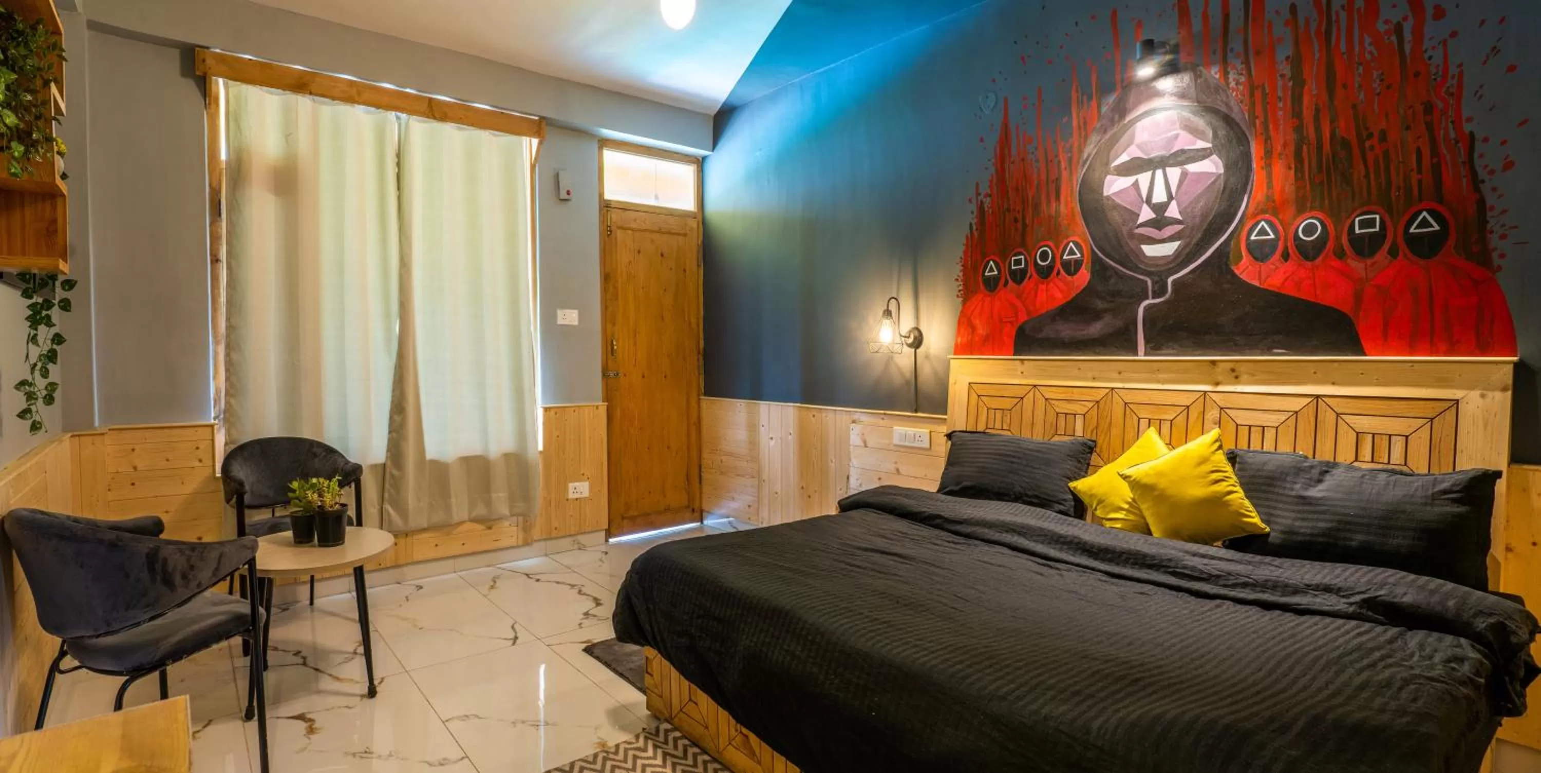 Bed in Whoopers Hostel Manali