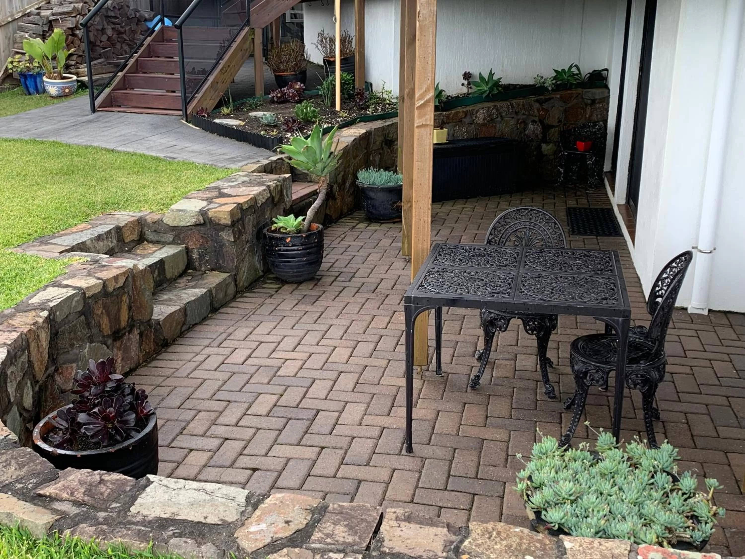 Garden view in Sea Whispers