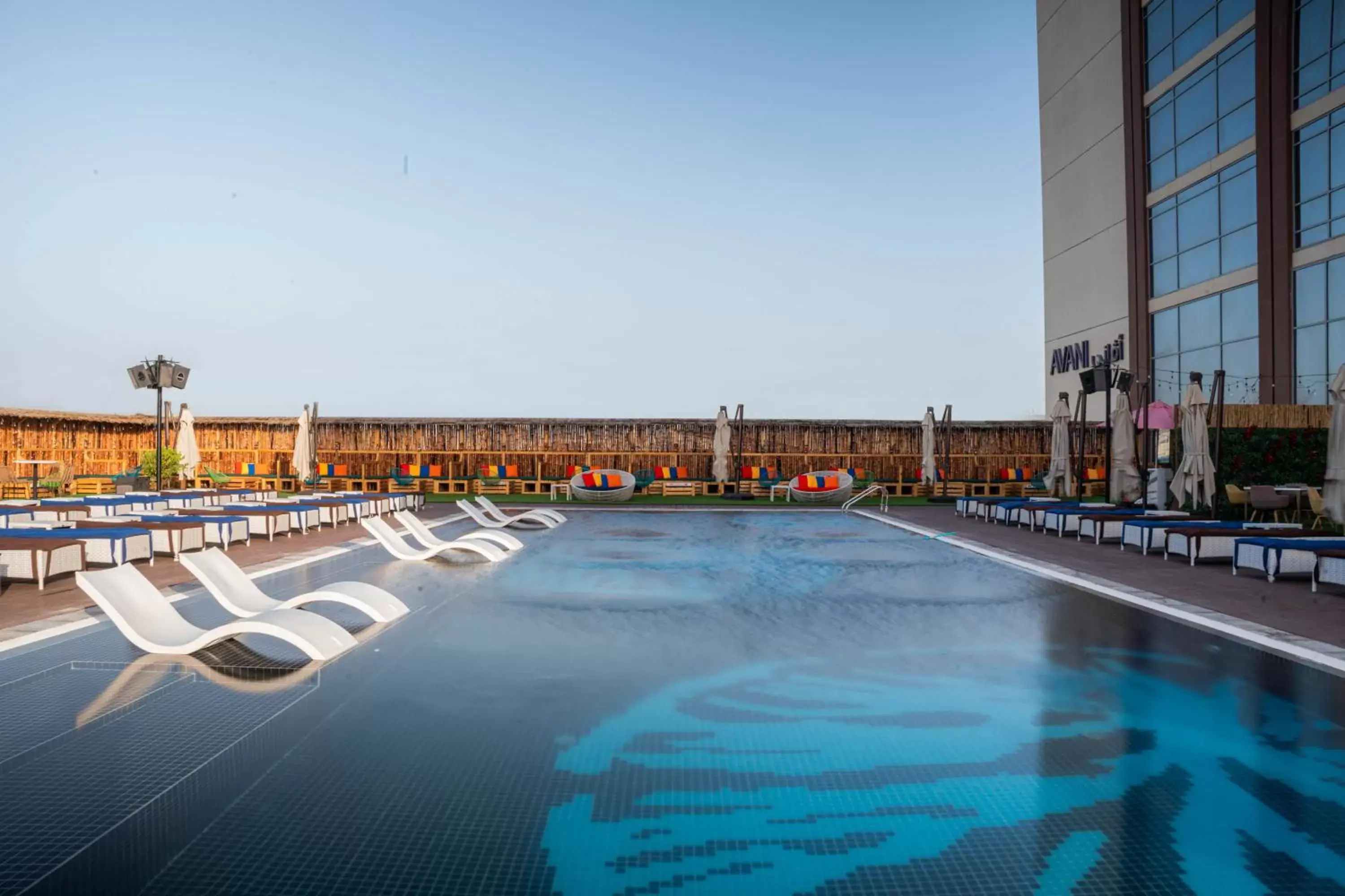 Property building, Swimming Pool in Avani Ibn Battuta Dubai Hotel