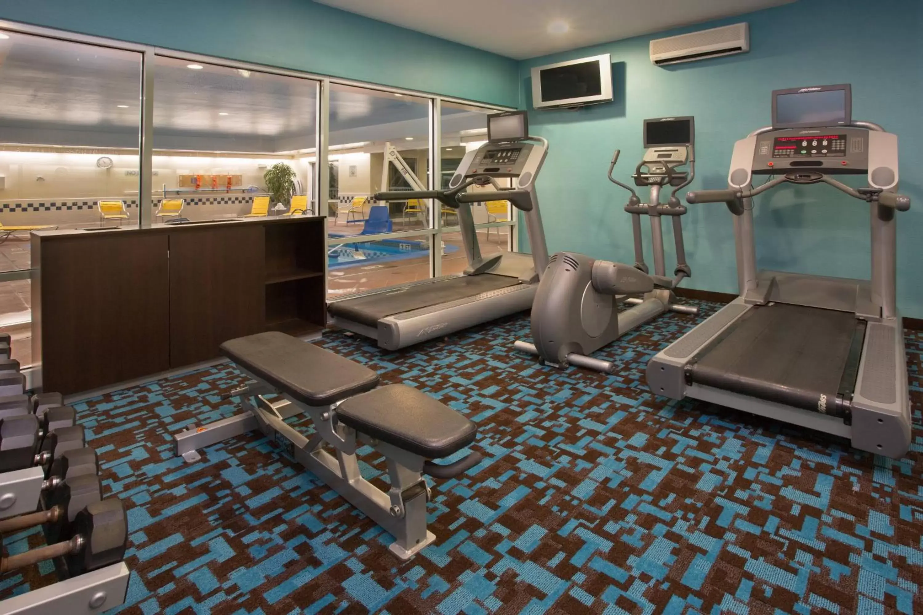 Fitness centre/facilities, Fitness Center/Facilities in Fairfield Inn & Suites by Marriott Boston Milford