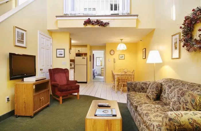 Seating Area in Misty Harbor Resort