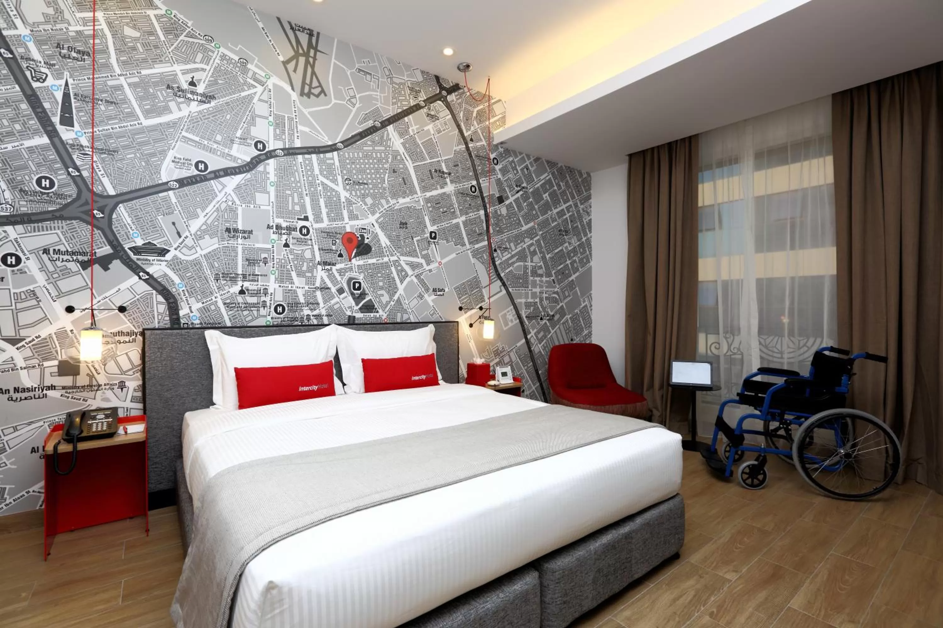 Photo of the whole room, Bed in IntercityHotel Riyadh Malaz