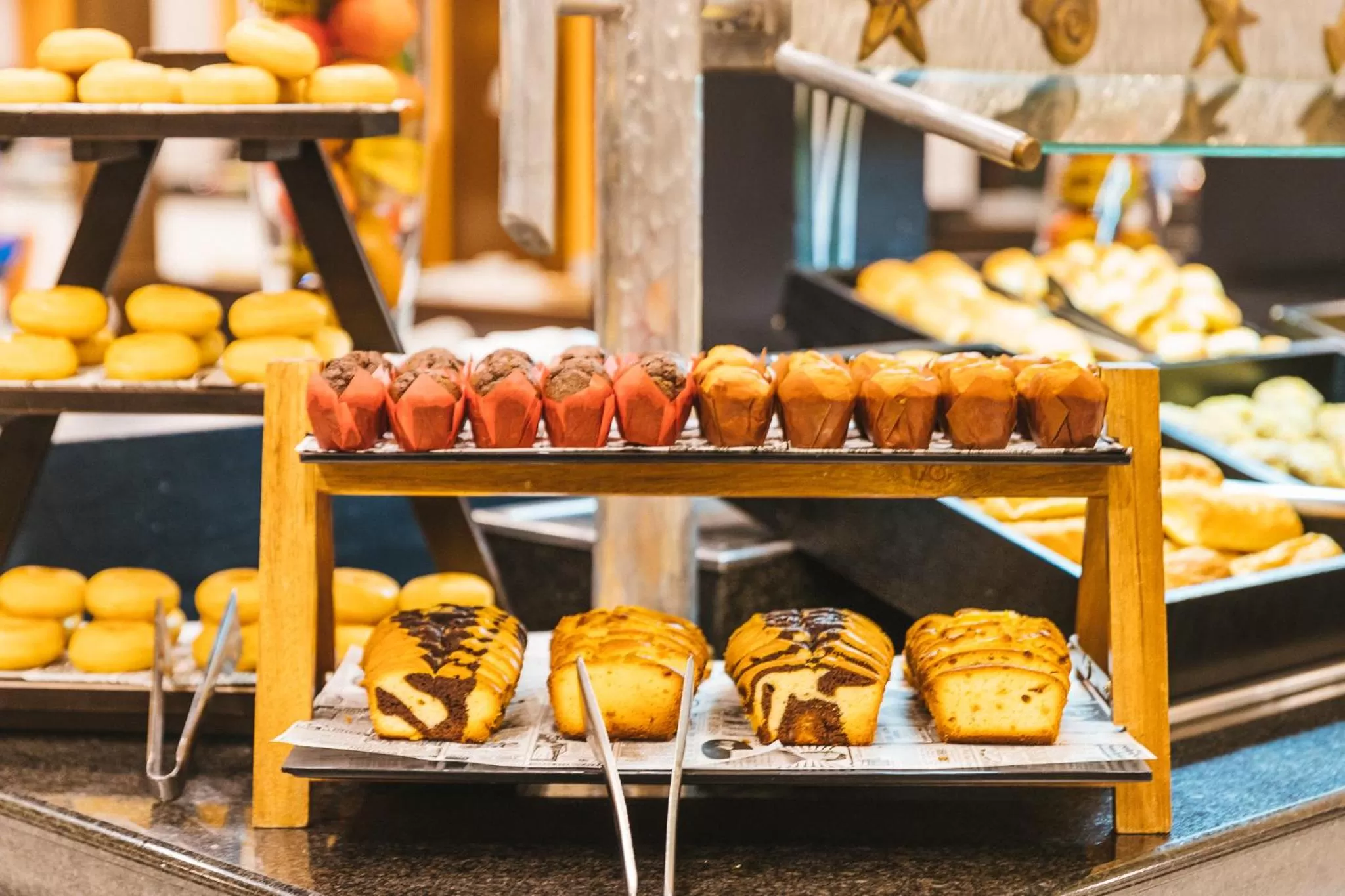 Buffet breakfast in Hotel LIVVO Volcán Lanzarote