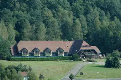 Bird's eye view, Property Building in Le Relais Des Chateaux Forts