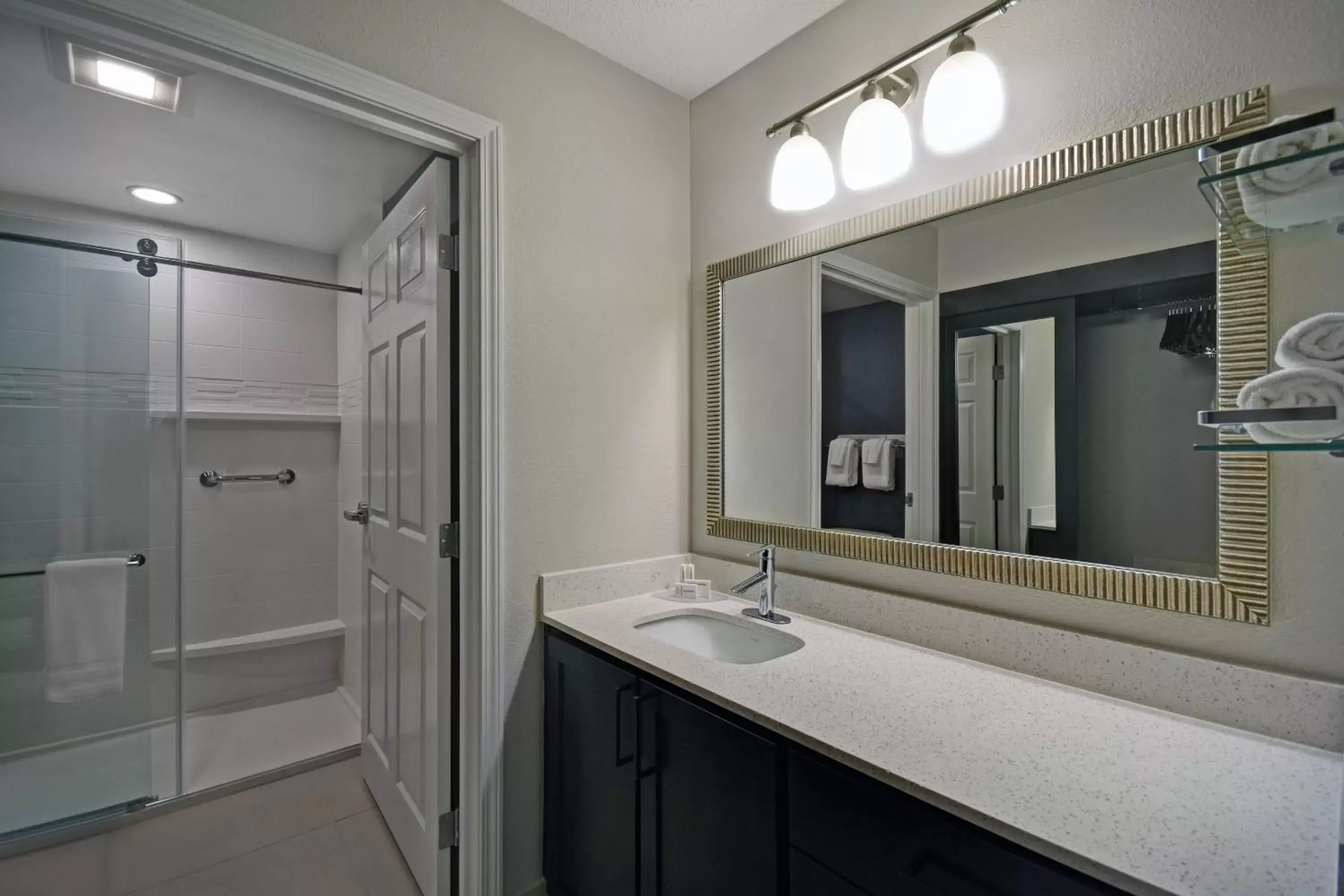 Bathroom in Residence Inn Louisville Airport