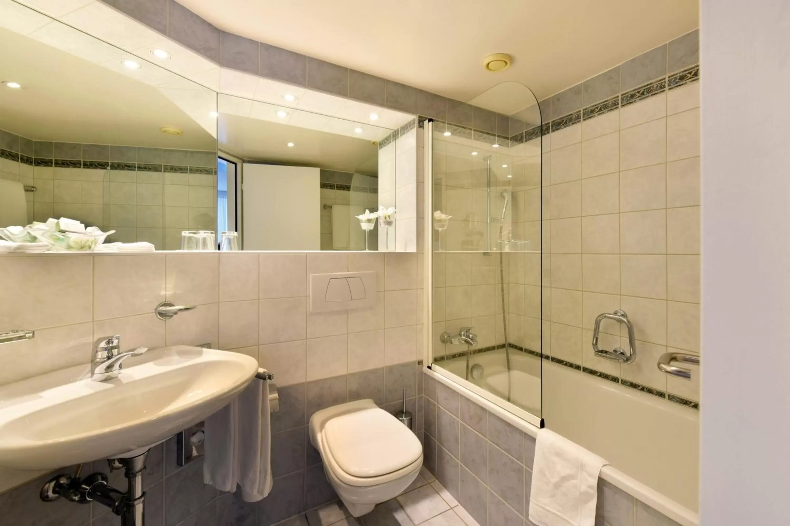 Bathroom in Astra Vevey Hotel & Restaurant