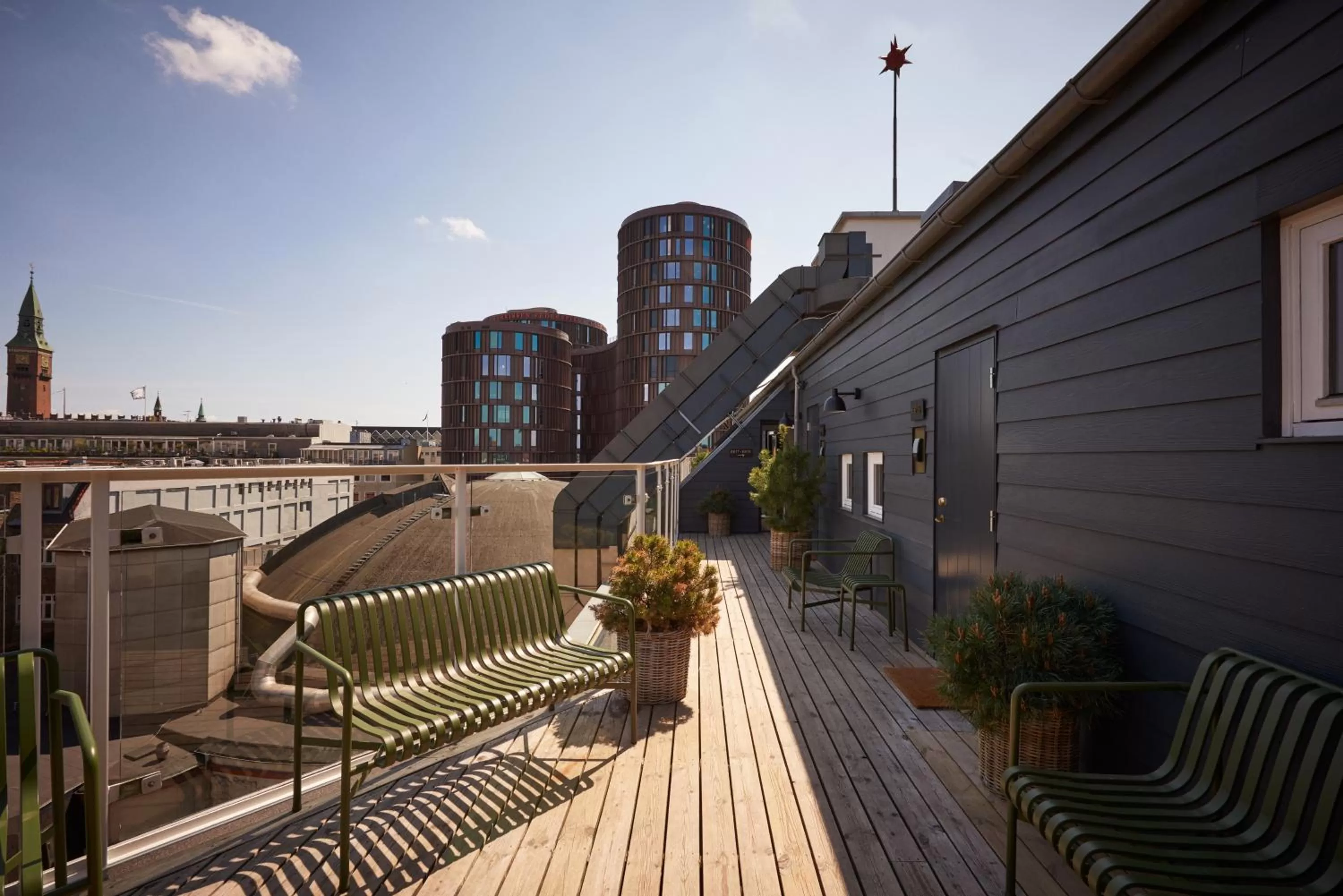 Balcony/Terrace in Hypernym Hotel & Suites