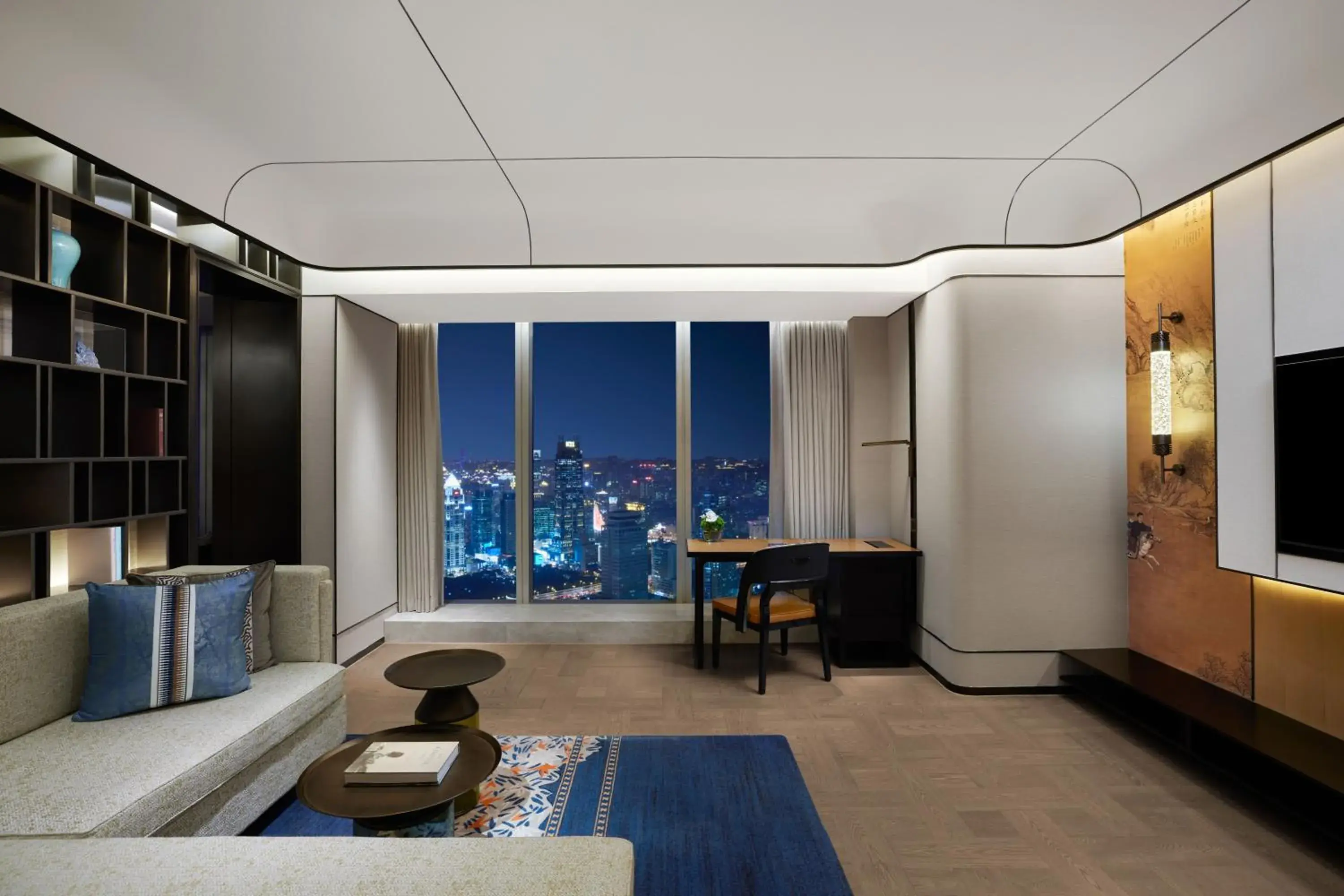Living room in Conrad By Hilton Shanghai