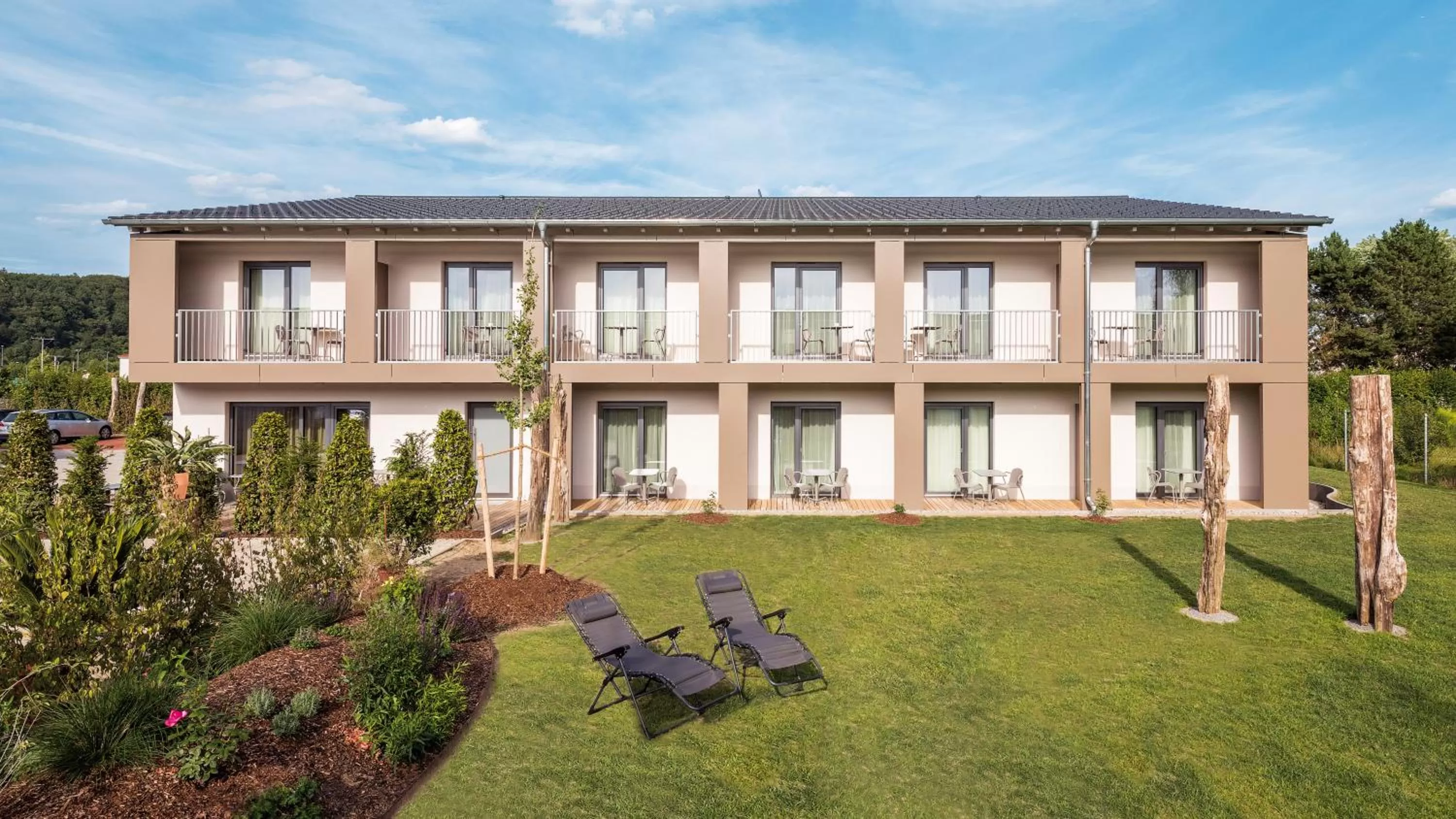 Property building in Walhalla Hotel Regensburg Hoeferer 4 Sterne Superior