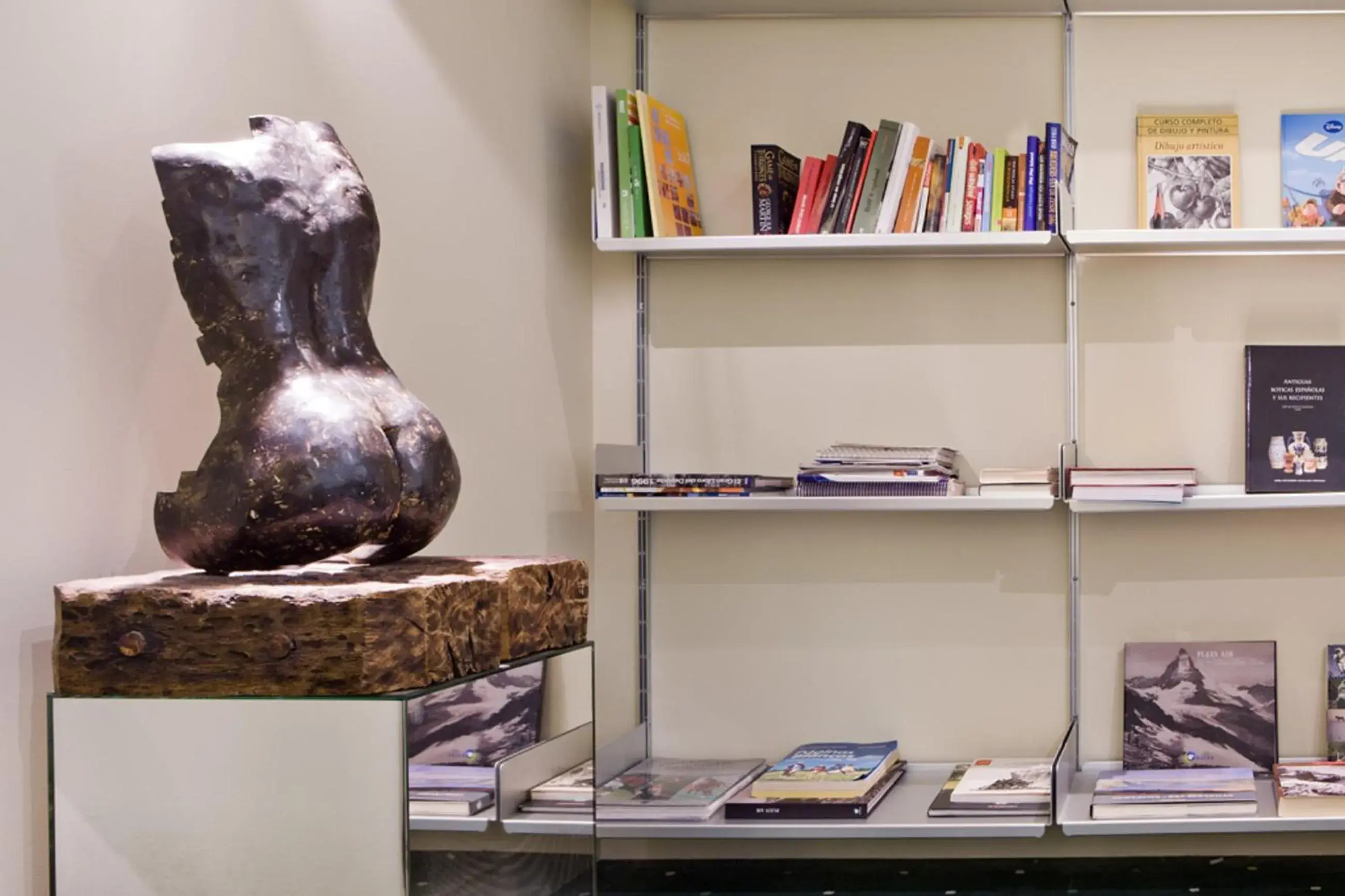 Library in Hotel Zaragoza Plaza