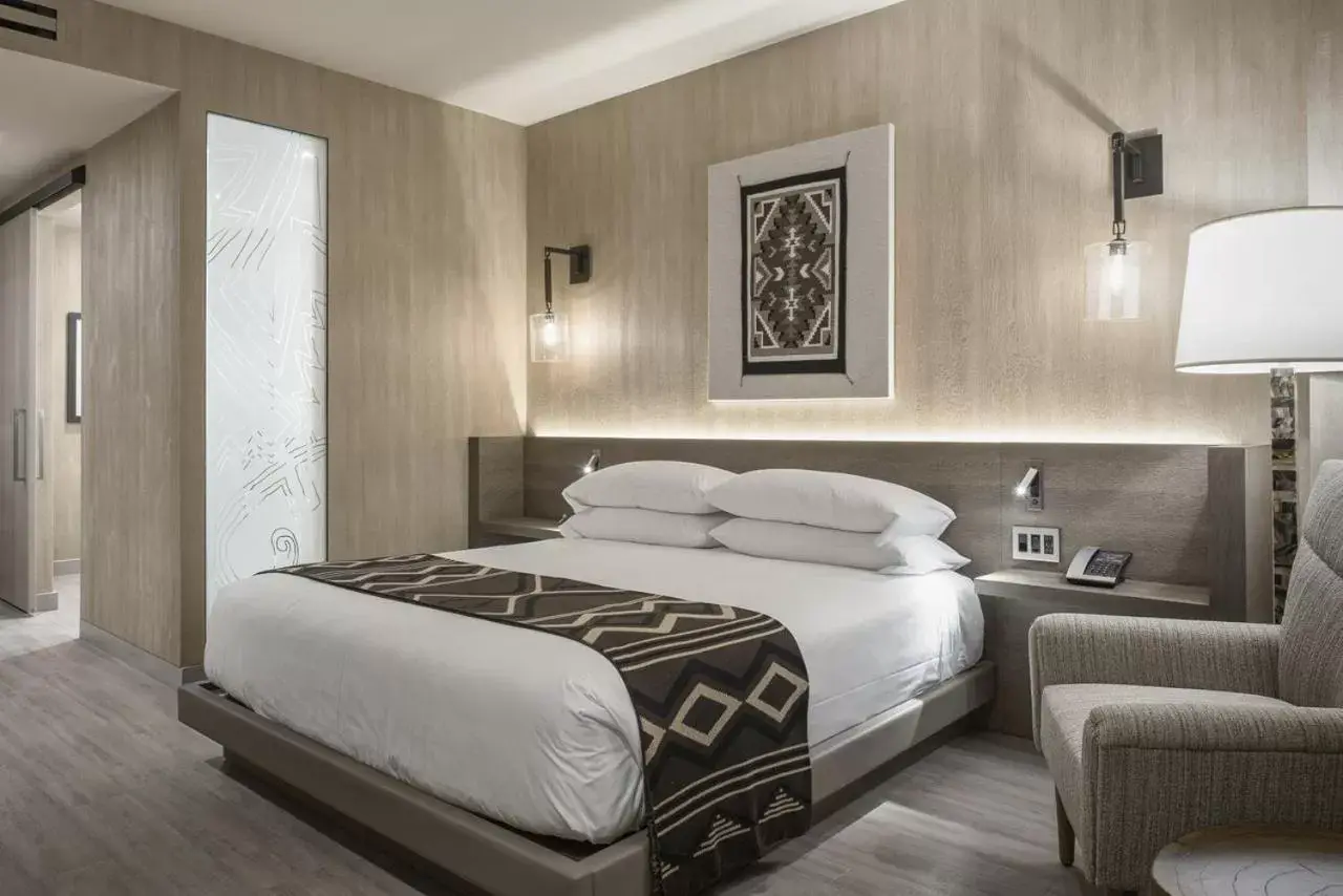 Bed in Hotel Chaco Bed in Hotel Chaco