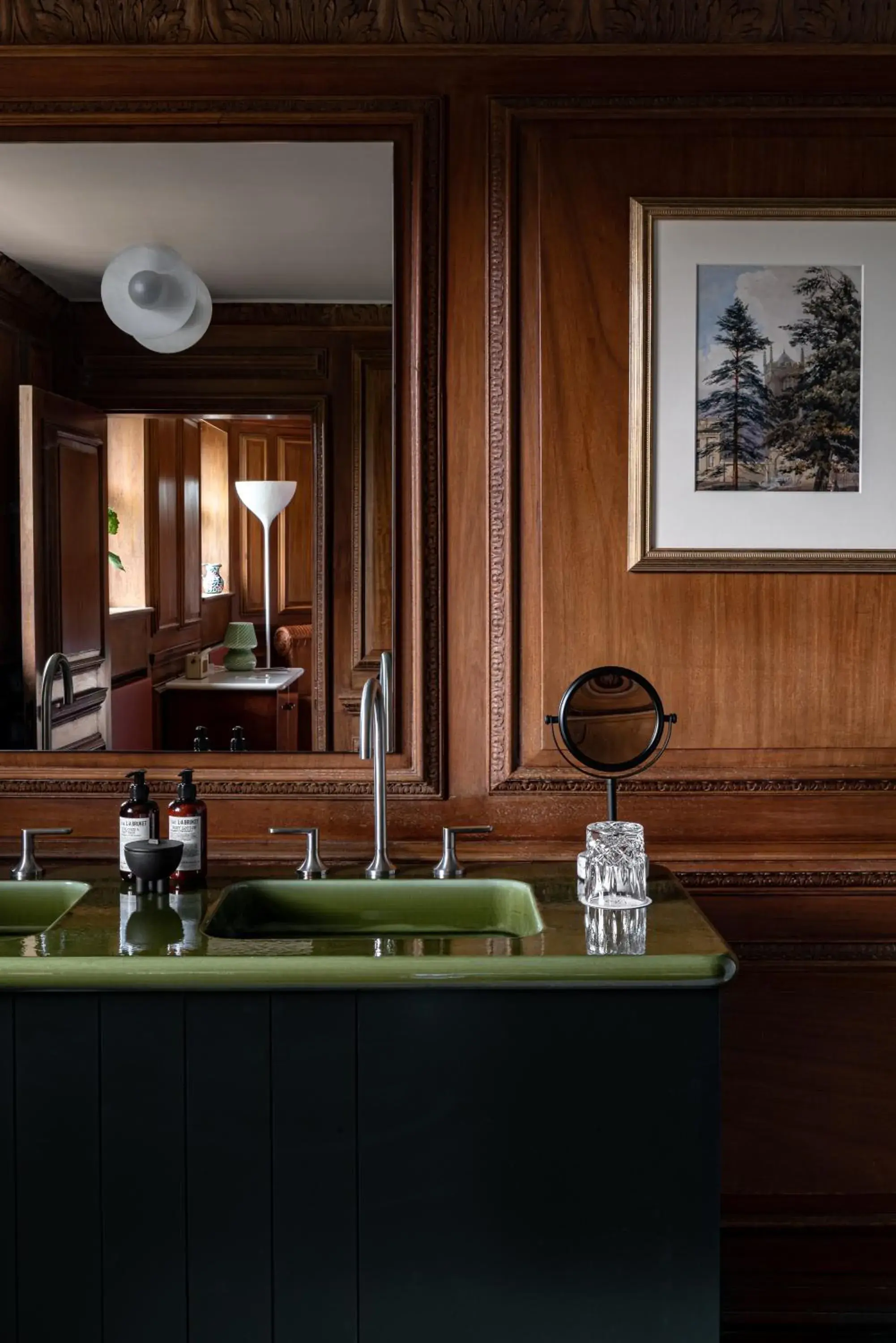 Bathroom in Cowley Manor Hotel