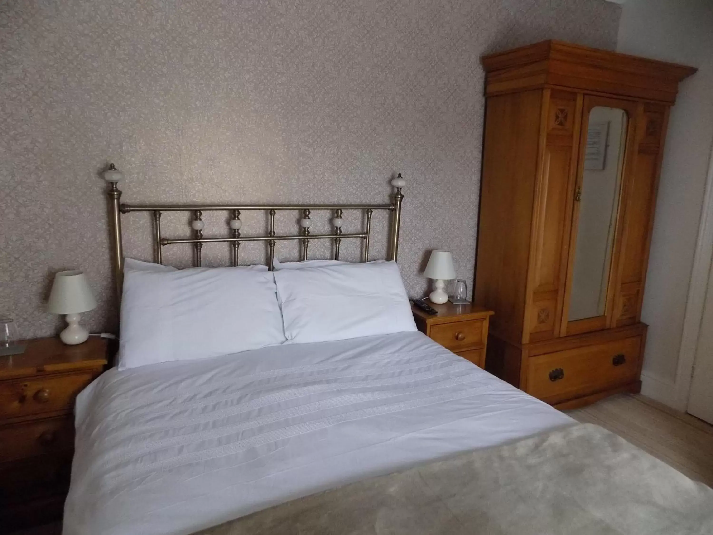 Bed in Branstone Guest House