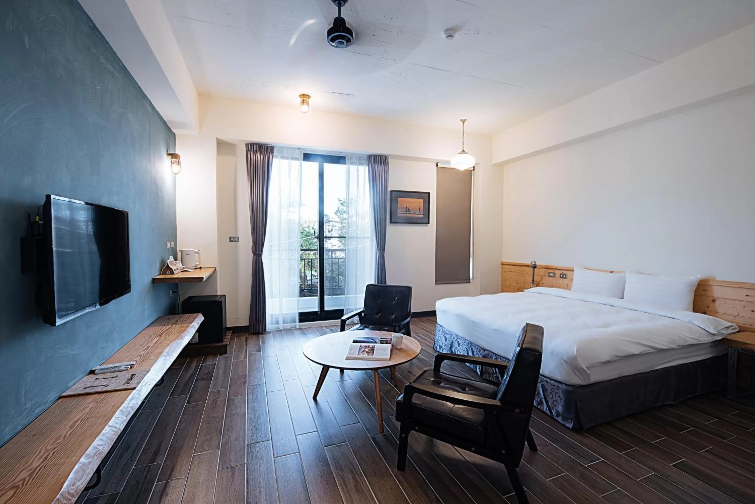 TV and multimedia, Bed in Chillax Inn B&B 恆春鬆塊民宿