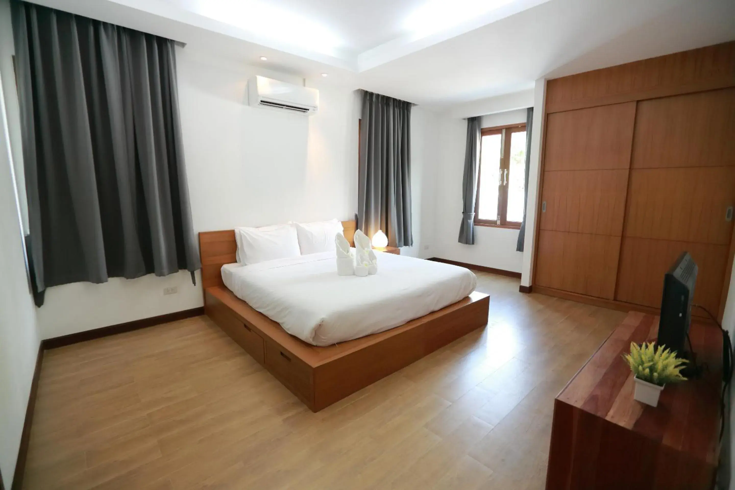 Decorative detail, Bed in Samui Garden Home Decorative detail, Bed in Samui Garden Home