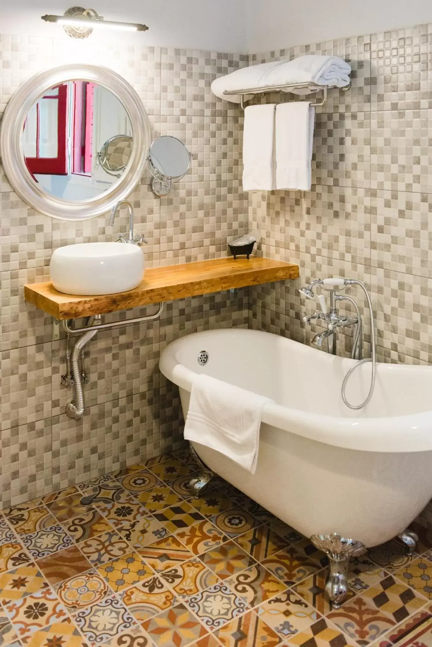 Bathroom in Hotel Torre Barcelona