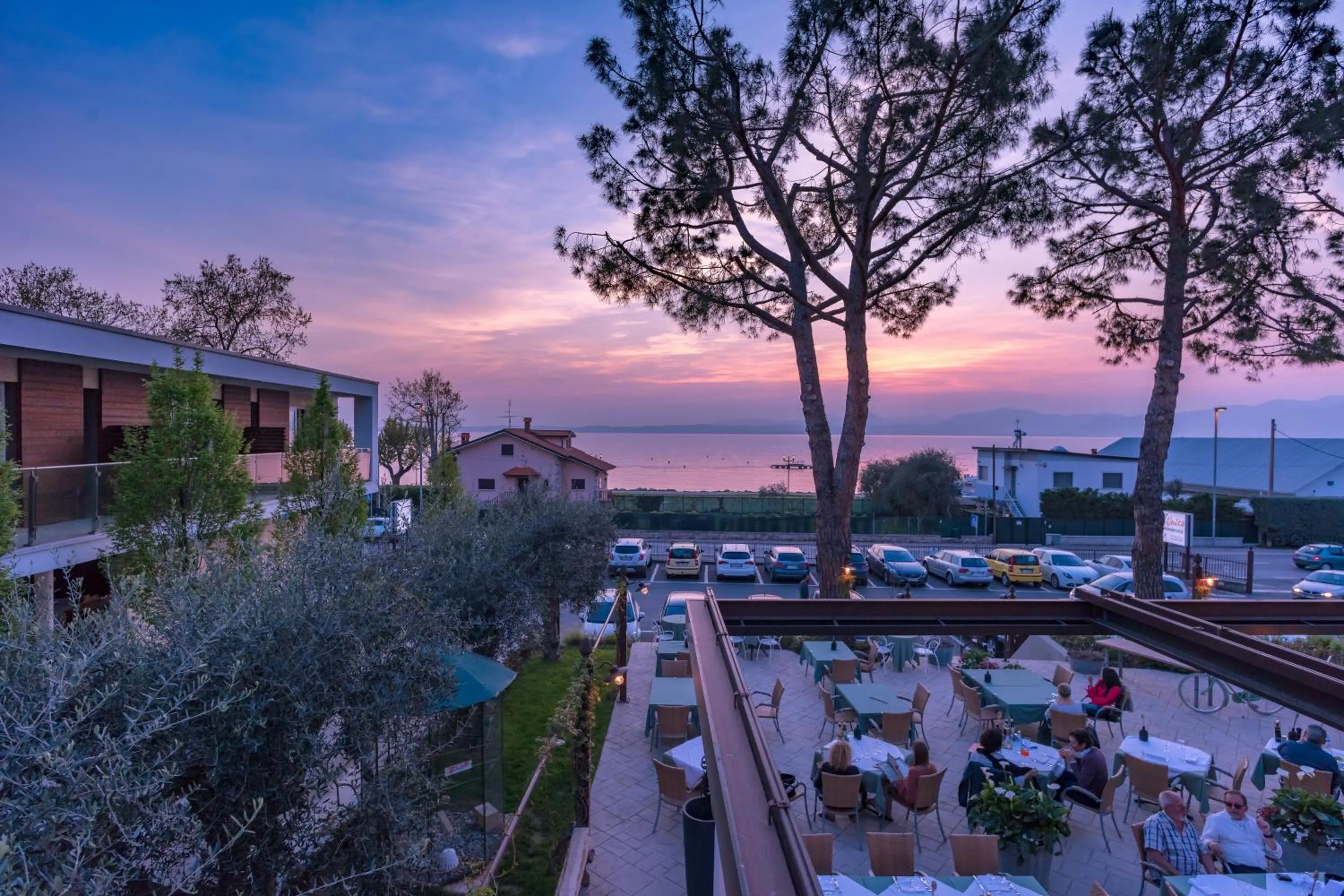 Sunset in Hotel Maximilian