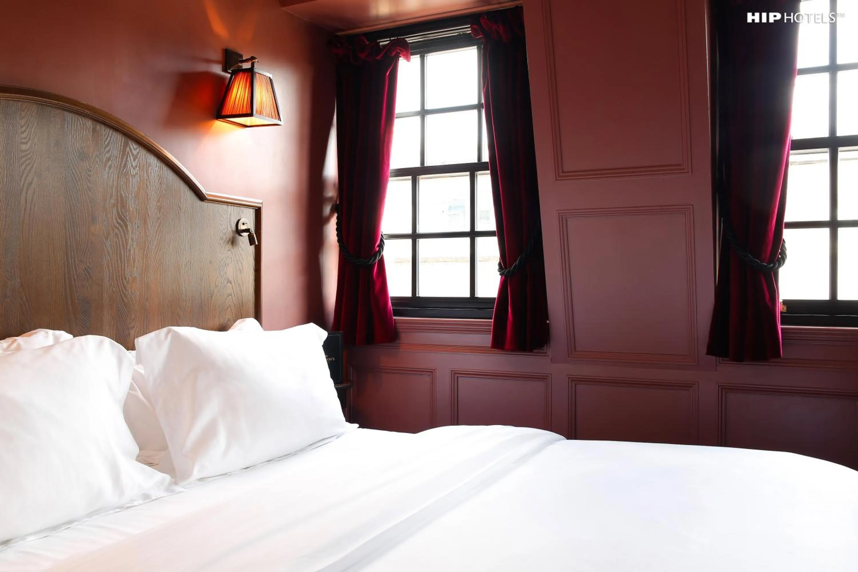 Bed in Mimi's Hotel Soho