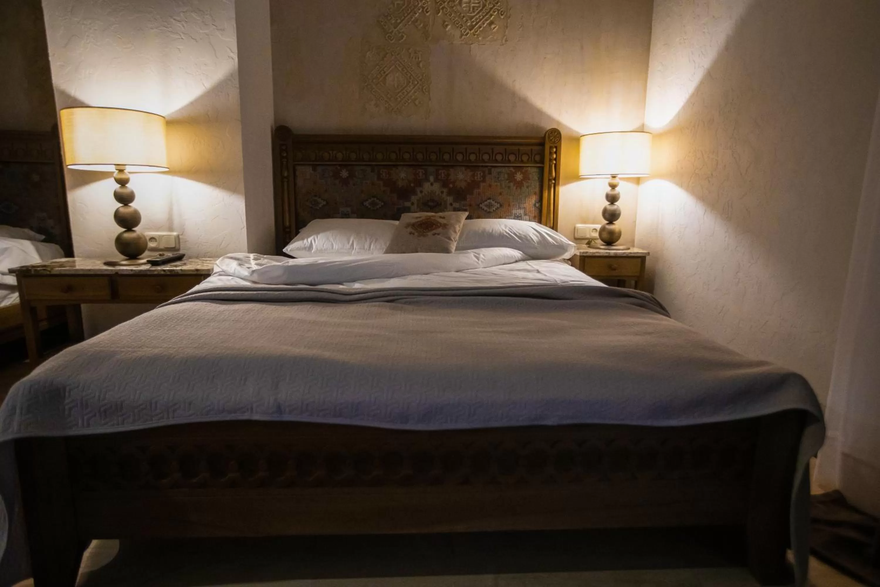Bed in Boutique ETHNO HOTEL