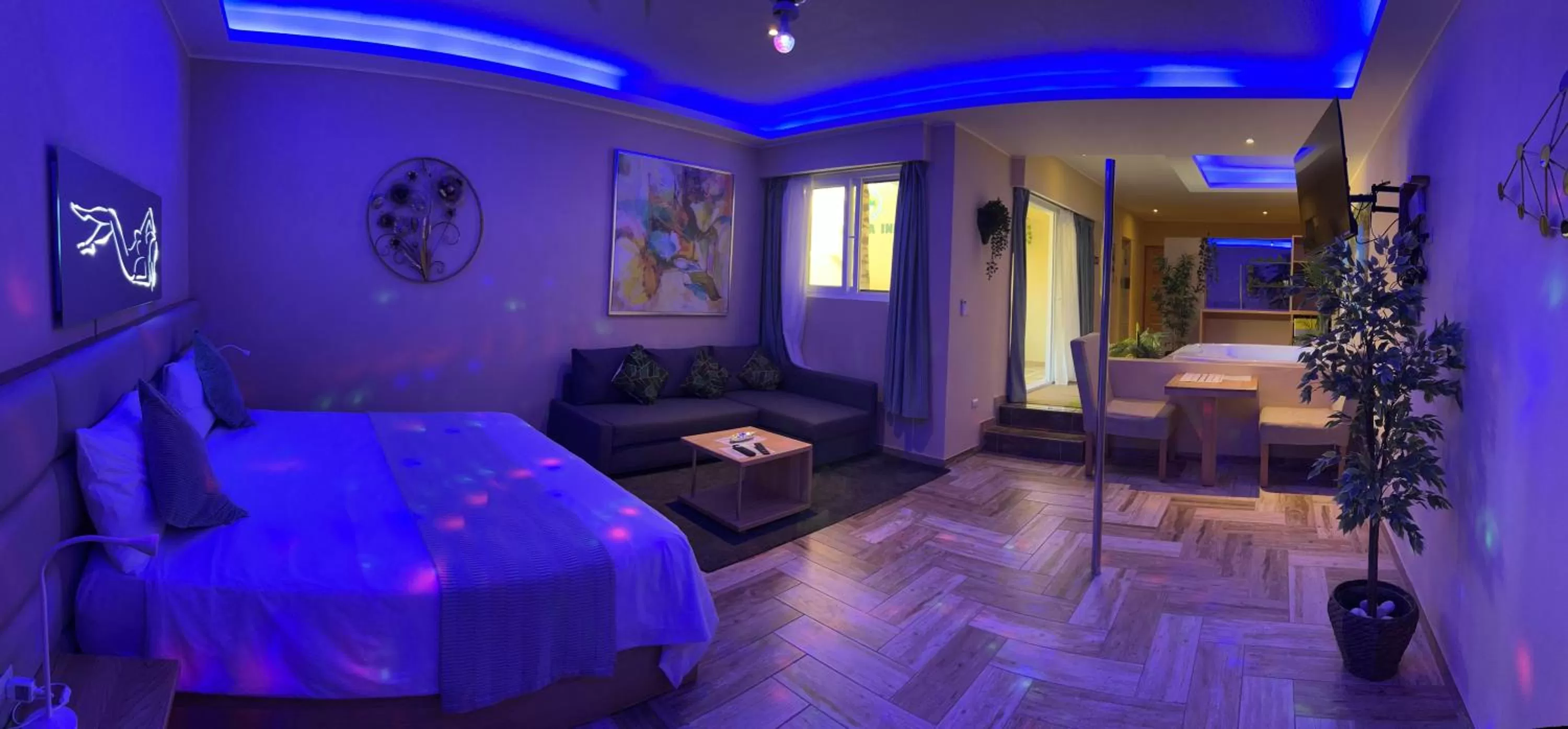 Bed in Sosua Inn Hotel